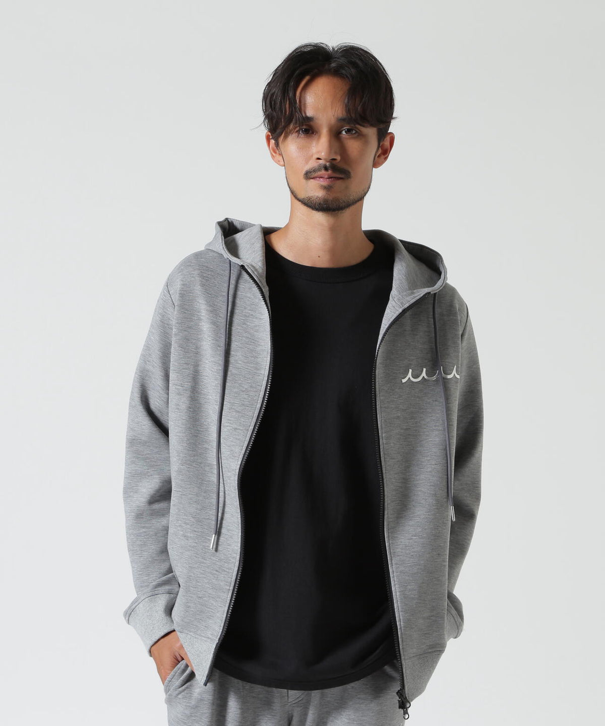 muta MARINE/ムータ マリン/Set-up Hoodie Back Metal