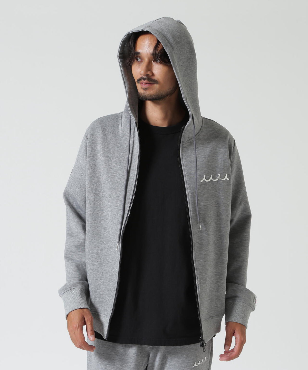 muta MARINE/ムータ マリン/Set-up Hoodie Back Metal