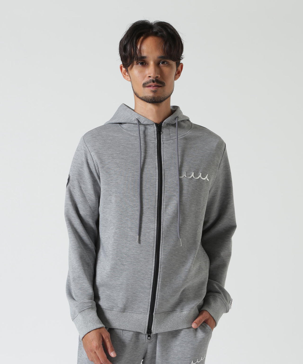 muta MARINE/ムータ マリン/Set-up Hoodie Back Metal