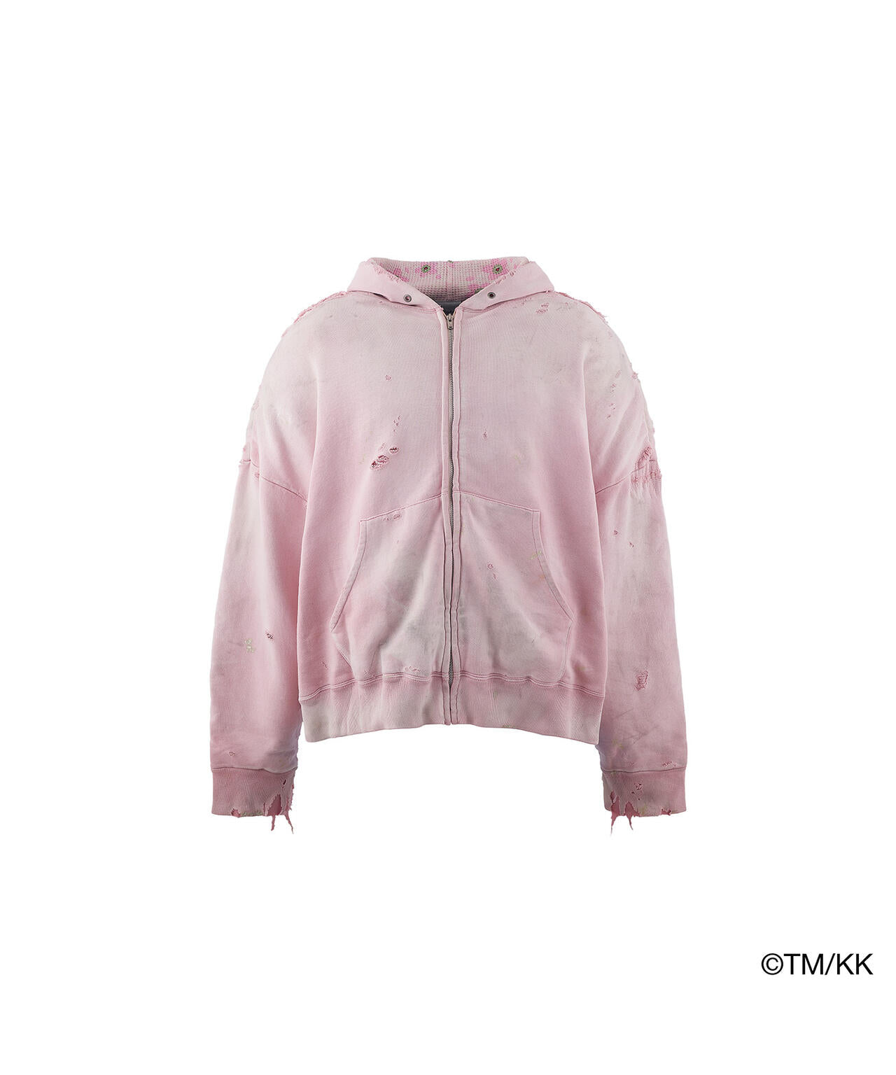 mononoke・made/モノノケ・メイド/ DOUBLE FC ZIP HOODIE/SAKURA/PINK
