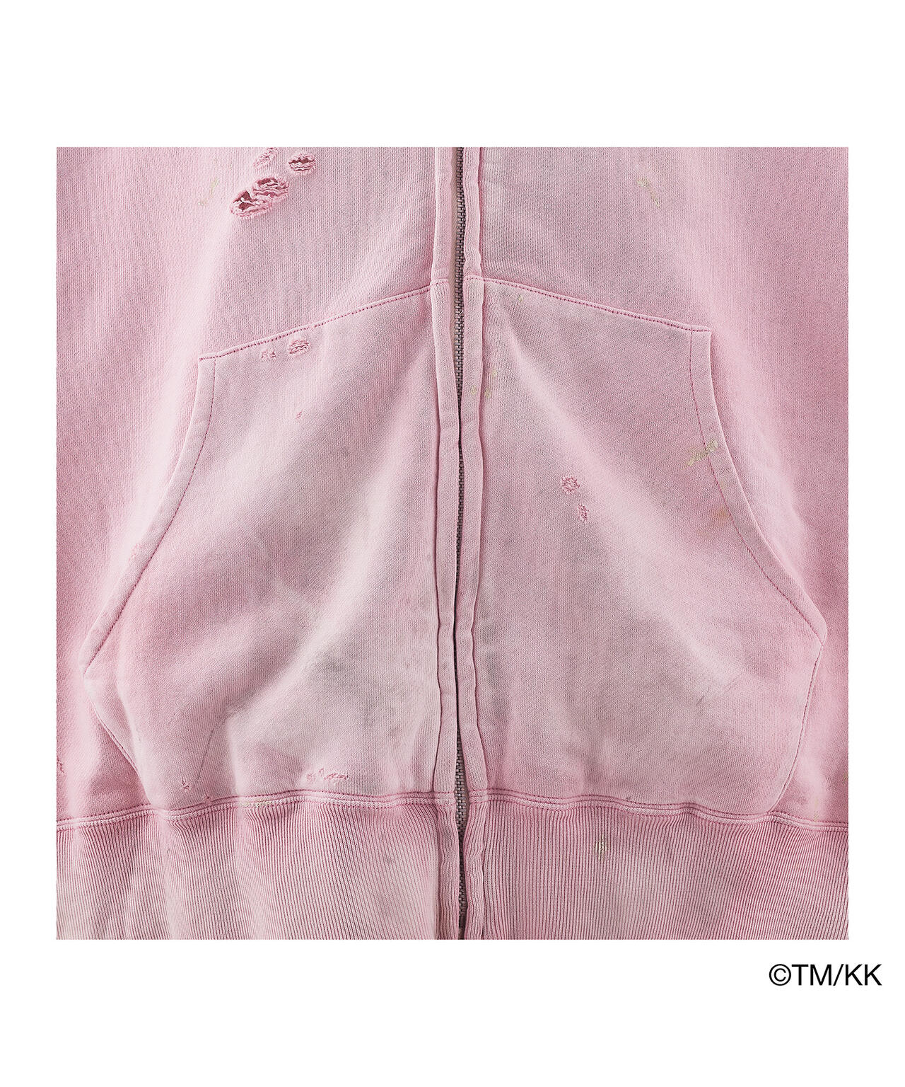 mononoke・made/モノノケ・メイド/ DOUBLE FC ZIP HOODIE/SAKURA/PINK