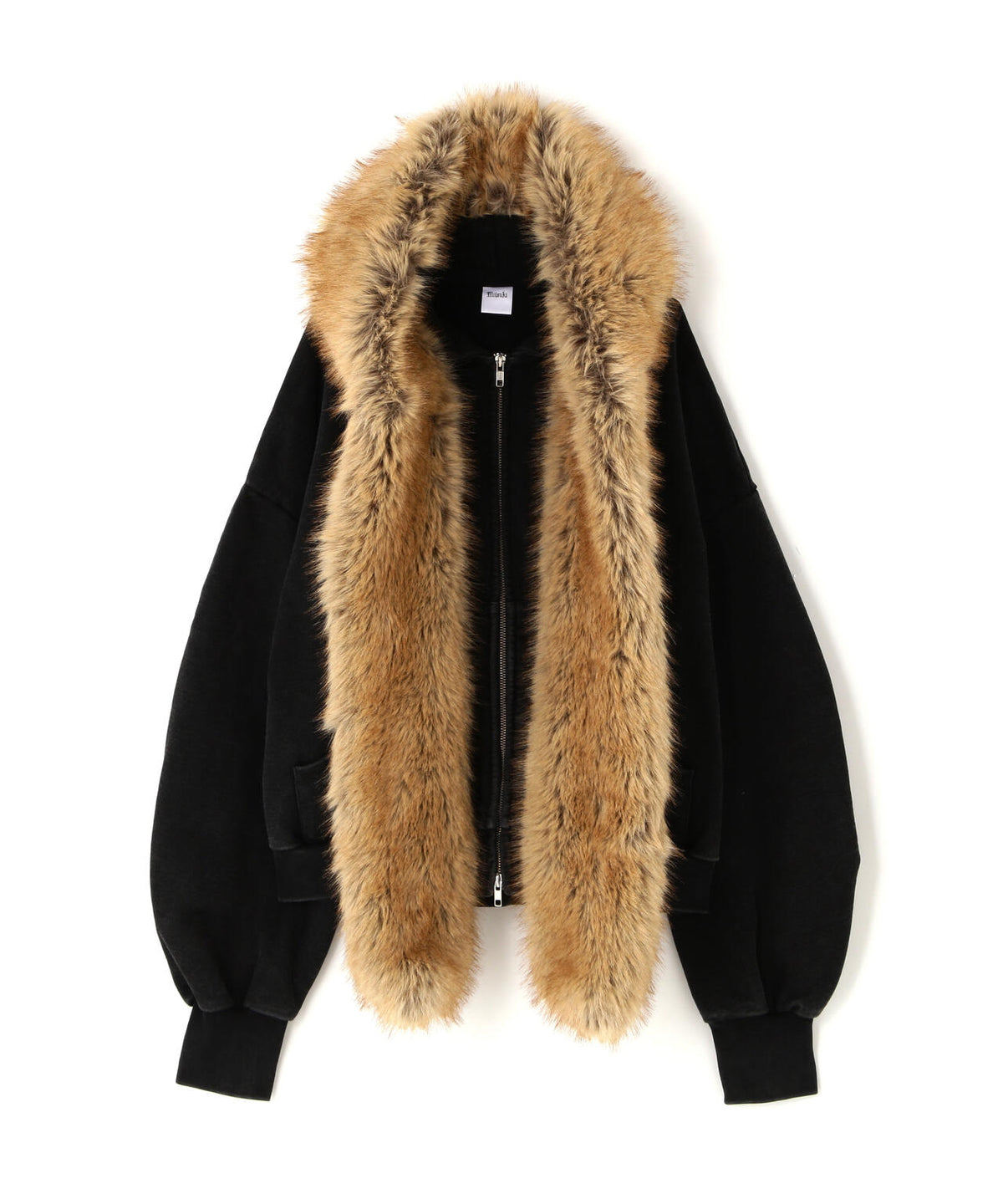 MITSUKI/ミツキ/FAUX MUFFLER HOODIE