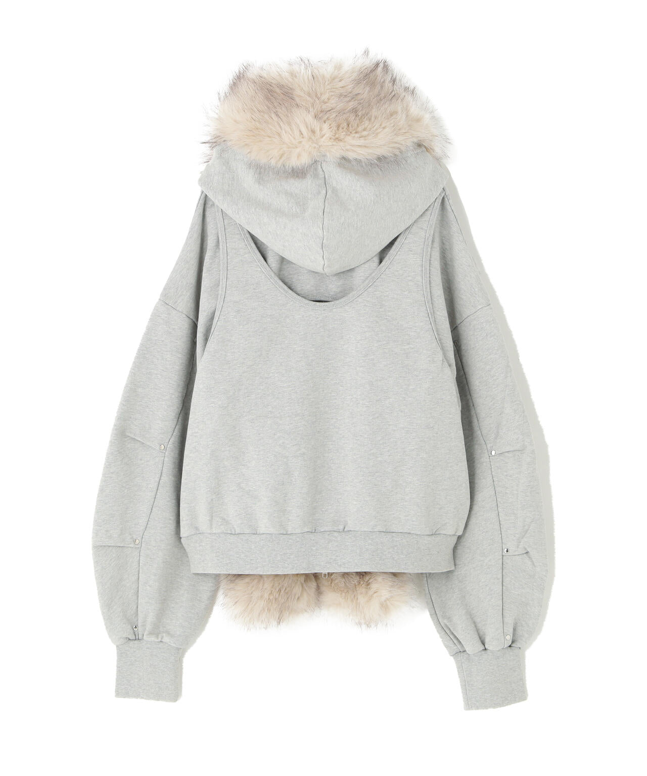 MITSUKI/ミツキ/FAUX MUFFLER HOODIE | ROYAL FLASH（ロイヤル