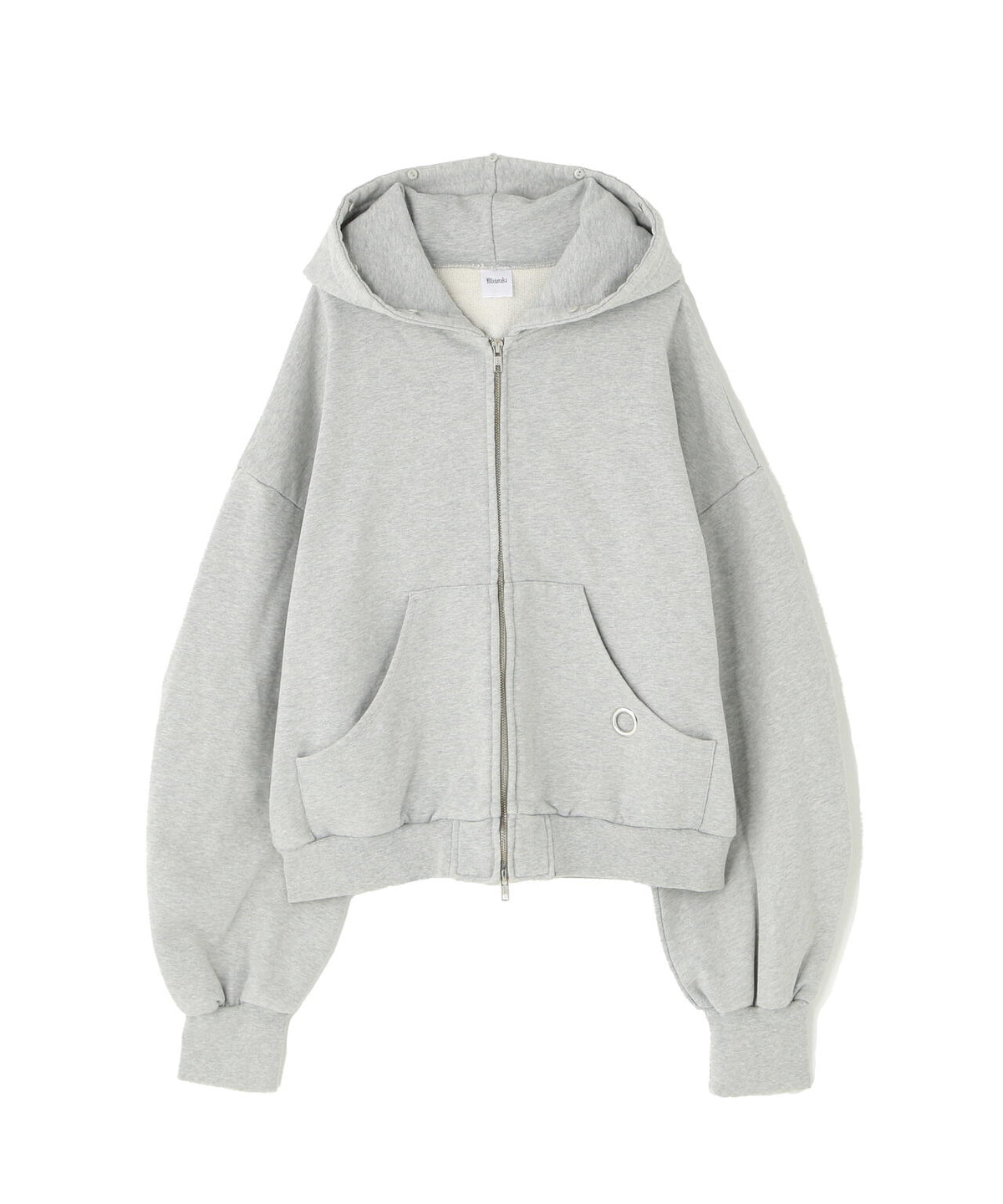 MITSUKI/ミツキ/FAUX MUFFLER HOODIE