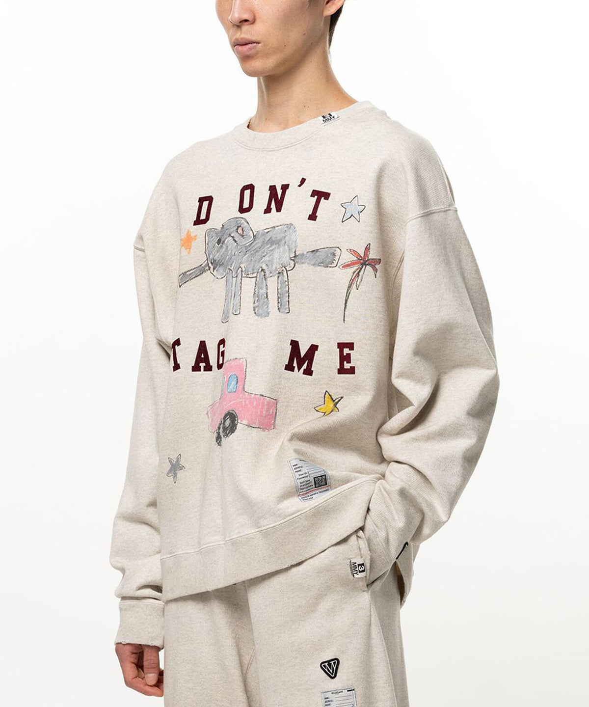 Maison MIHARAYASUHIRO/メゾン ミハラヤスヒロ/KIDS DOODLE SWEAT PULLOVER