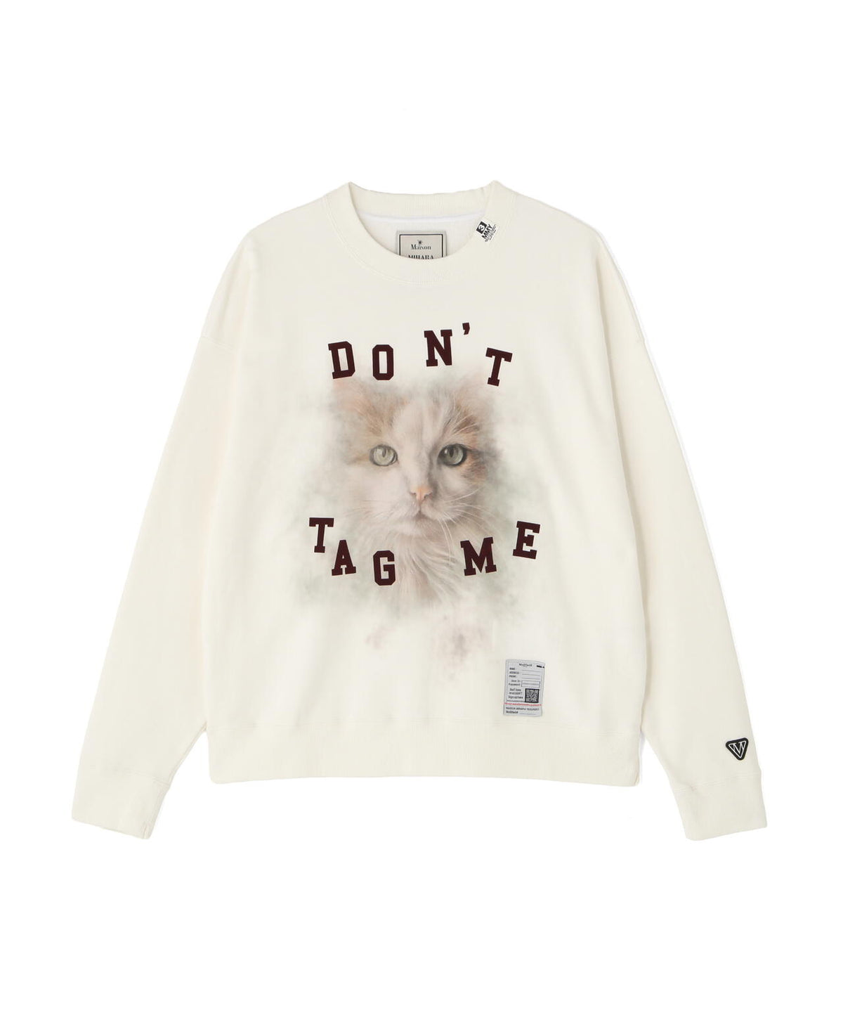 Maison MIHARAYASUHIRO/メゾン ミハラヤスヒロ/CAT PRINTED SWEAT PULLOVER
