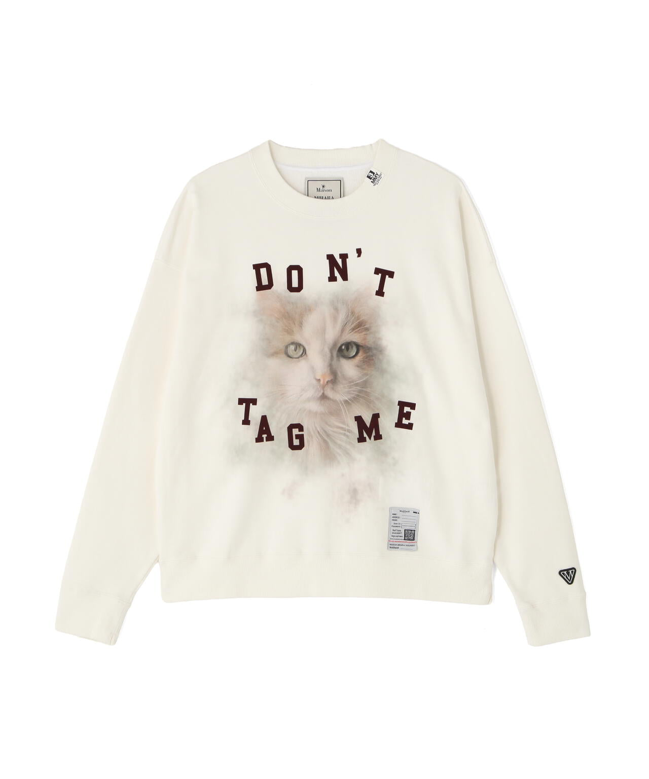Maison MIHARAYASUHIRO/メゾン ミハラヤスヒロ/CAT PRINTED SWEAT PULLOVER