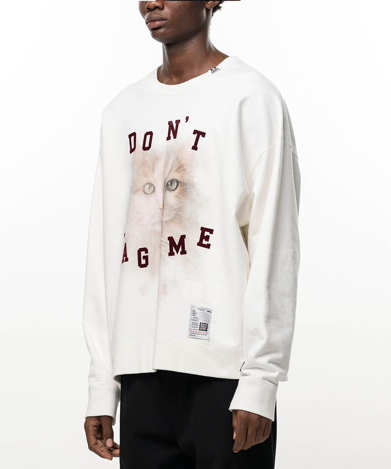 Maison MIHARAYASUHIRO/メゾン ミハラヤスヒロ/CAT PRINTED SWEAT