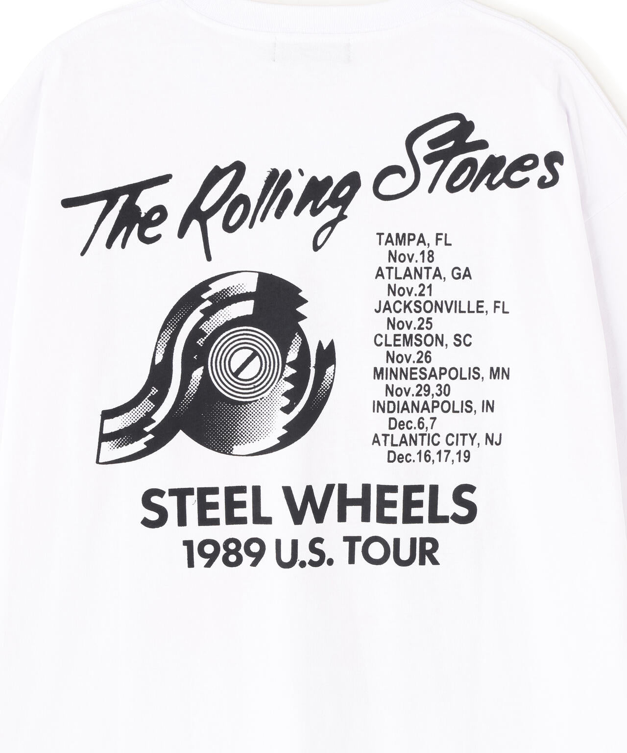 U/MUSIC/ユーミュージック/STEEL WHEELS 89 SS TEE