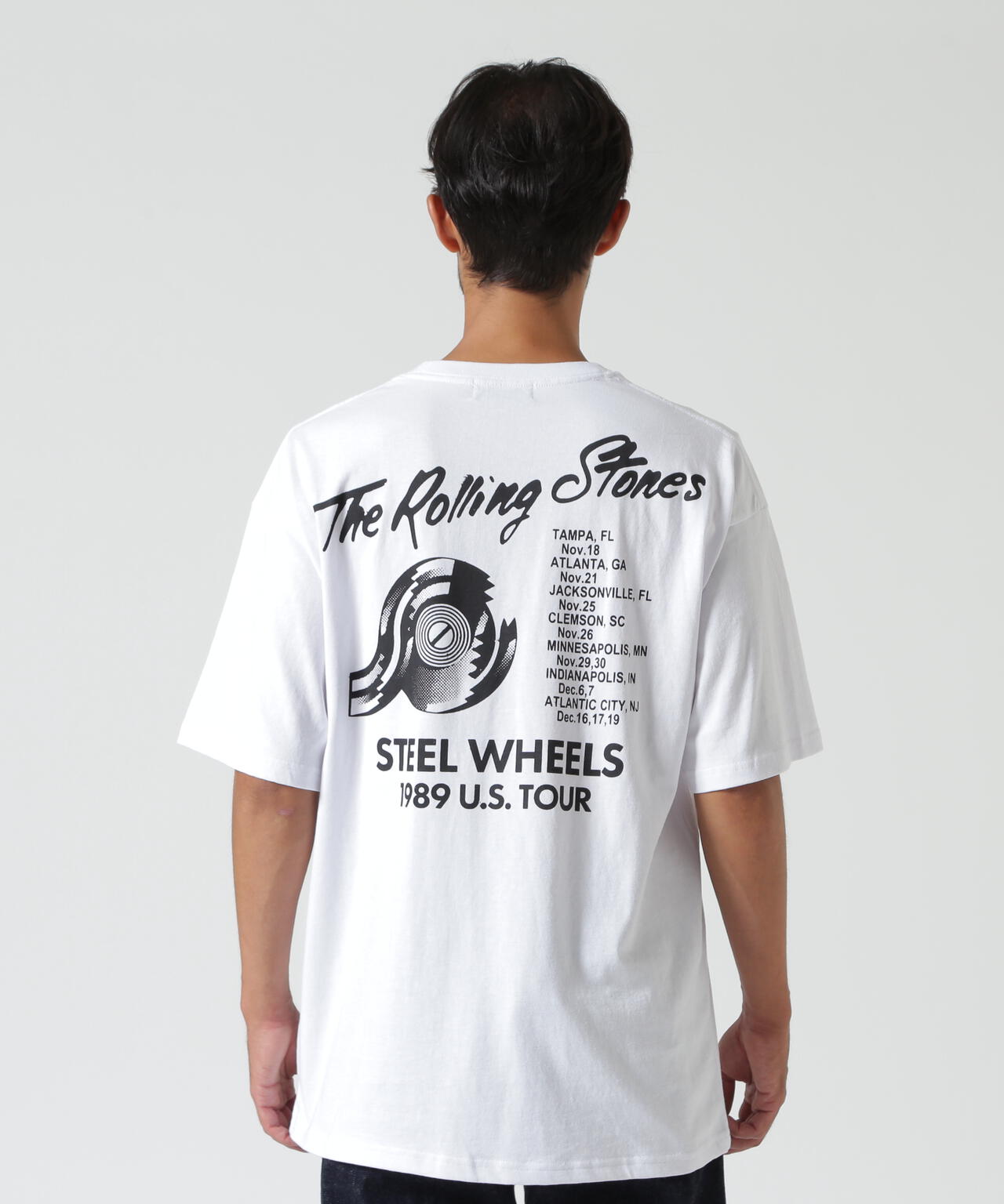 U/MUSIC/ユーミュージック/STEEL WHEELS 89 SS TEE | ROYAL FLASH