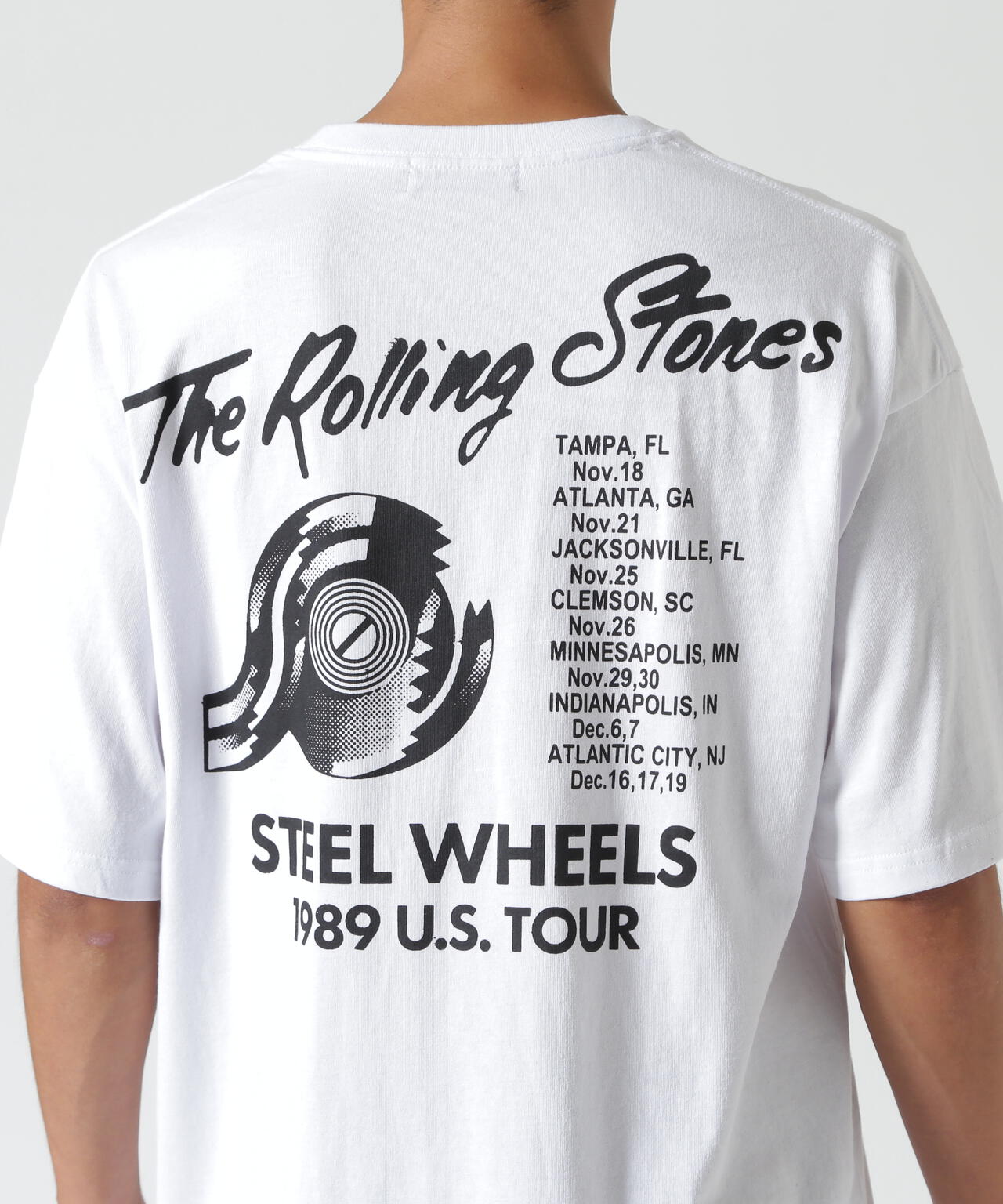 U/MUSIC/ユーミュージック/STEEL WHEELS 89 SS TEE | ROYAL FLASH