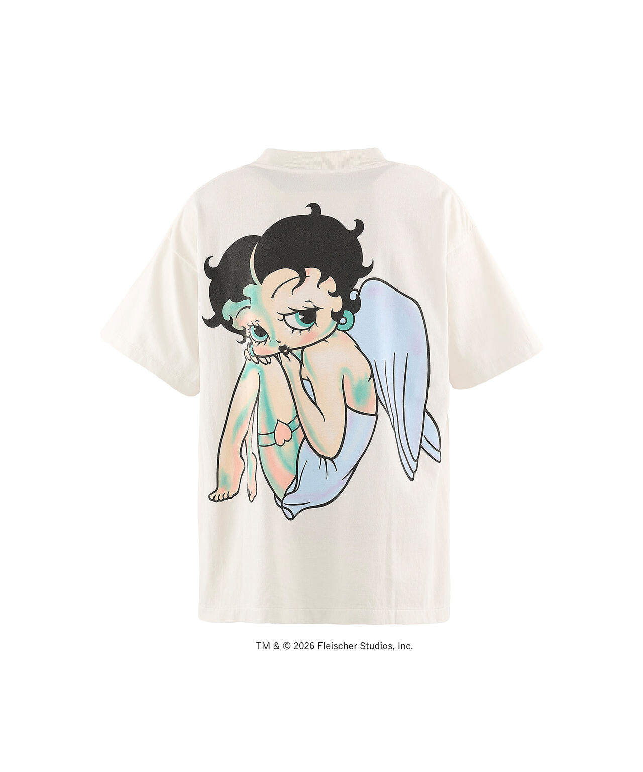 SAINT MICHAEL/セントマイケル/BTY_SS T-SHIRT/ANGEL/WHITE