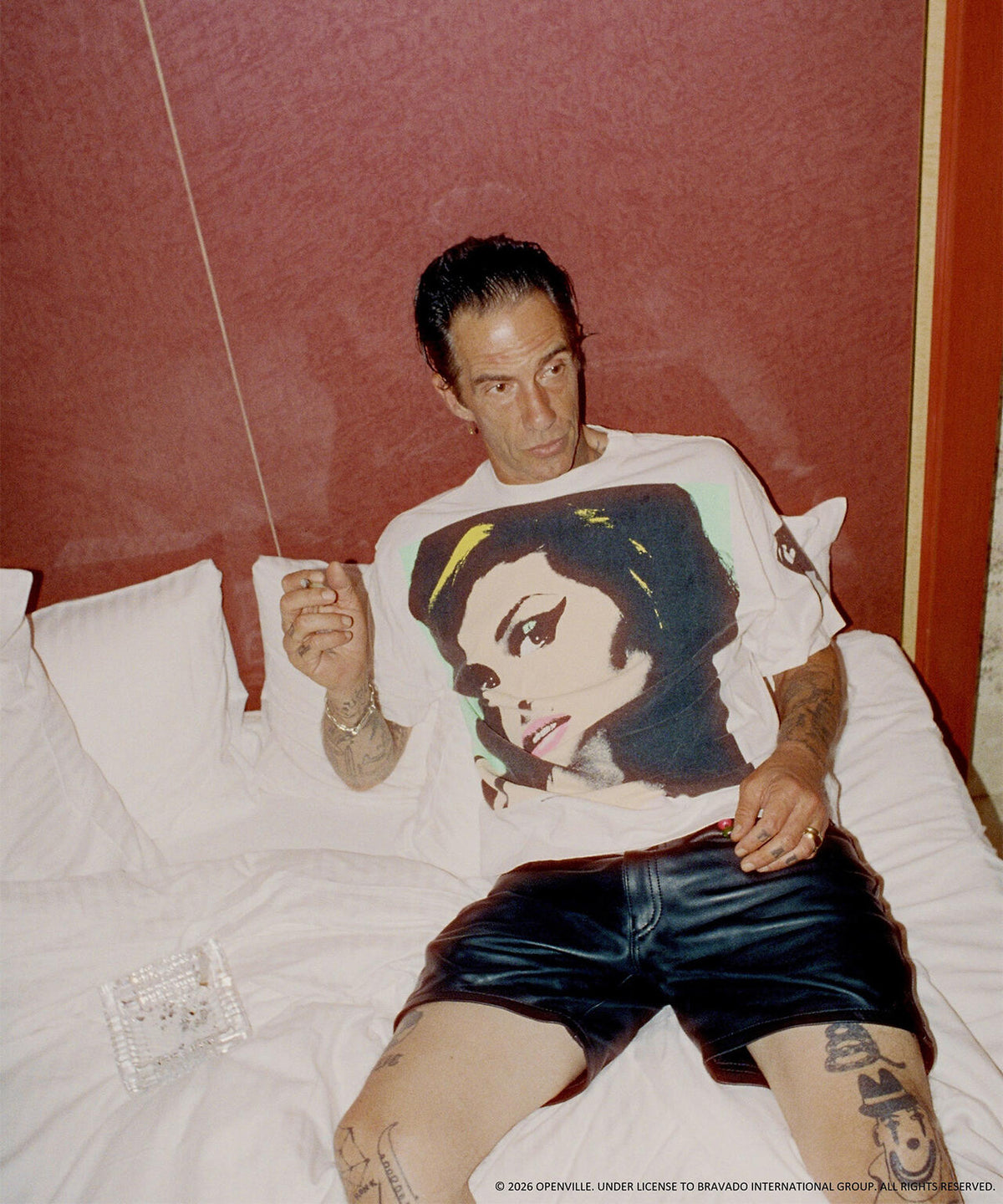 SAINT MICHAEL/セントマイケル/AMY_SS T-SHIRT/BACK TO BLACK