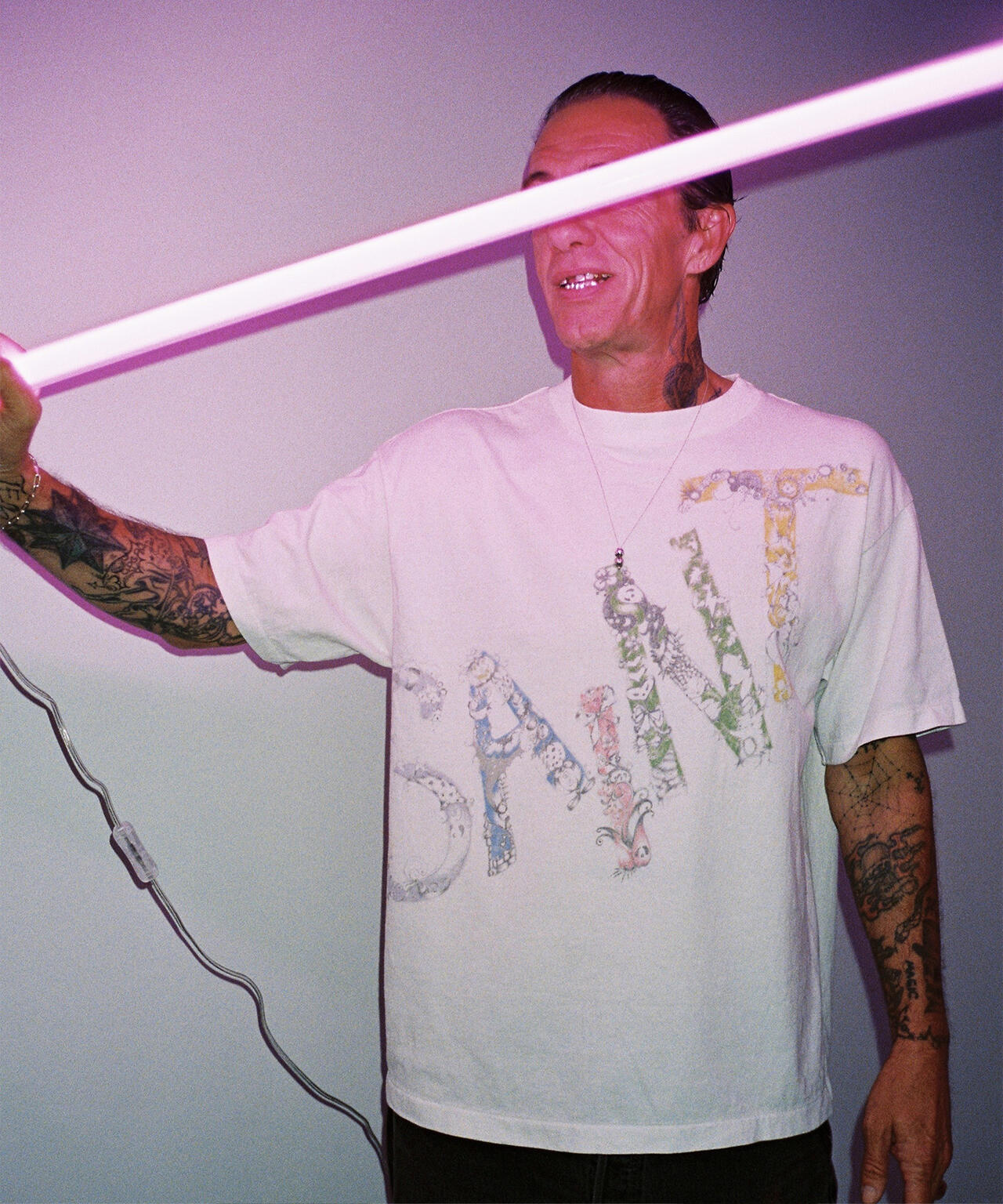 SAINT MICHAEL/セントマイケル/COCO_SS T-SHIRT/COCO/WHITE