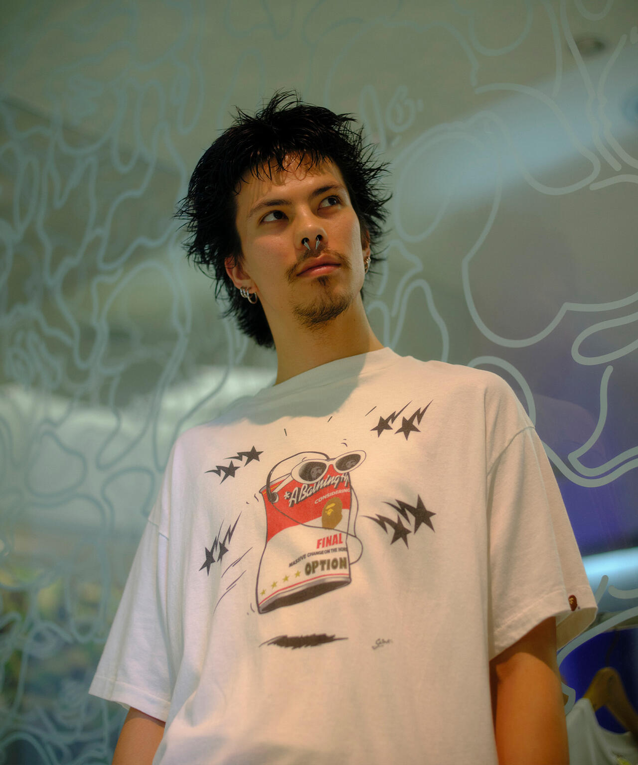 SAINT MICHAEL/セントマイケル/BAPE_SS T-SHIRT/JUMP