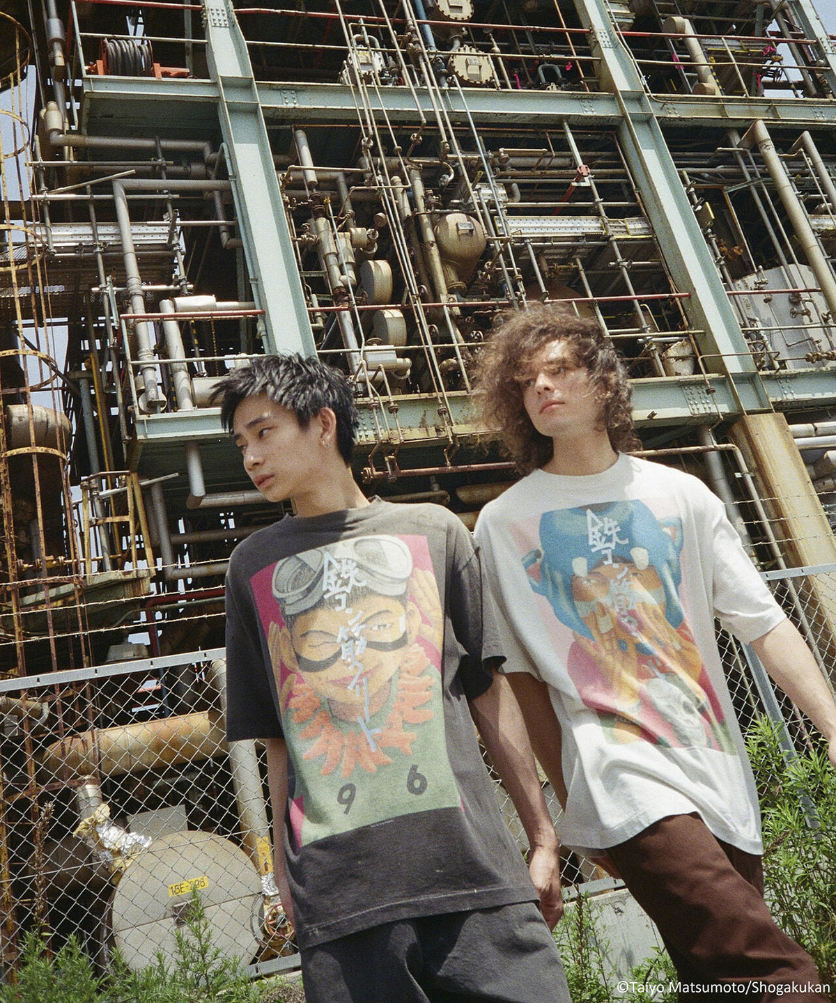 SAINT MICHAEL/セントマイケル/鉄コン筋クリート_SS T-SHIRT/KURO