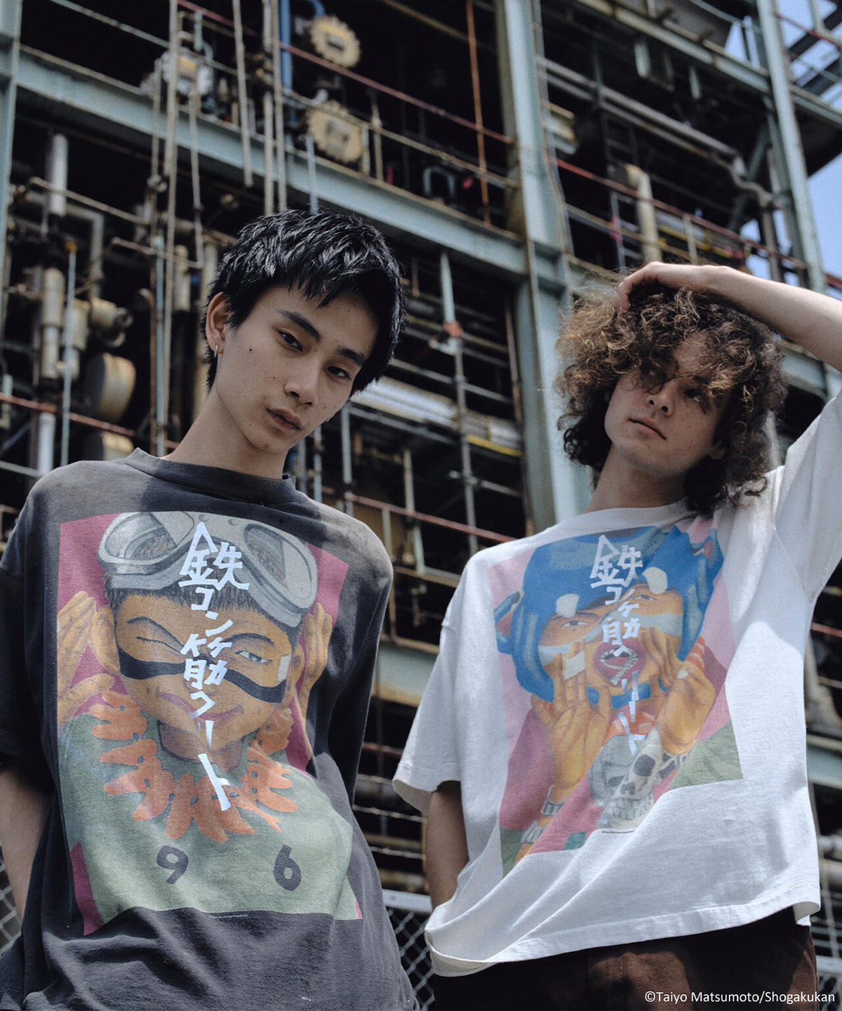 SAINT MICHAEL/セントマイケル/鉄コン筋クリート_SS T-SHIRT/SHIRO