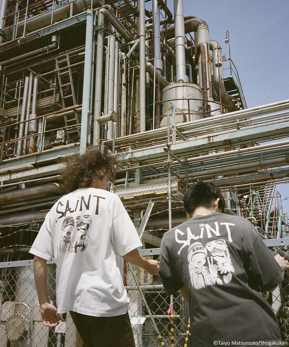 SAINT MICHAEL/セントマイケル/鉄コン筋クリート_SS T-SHIRT/SHIRO