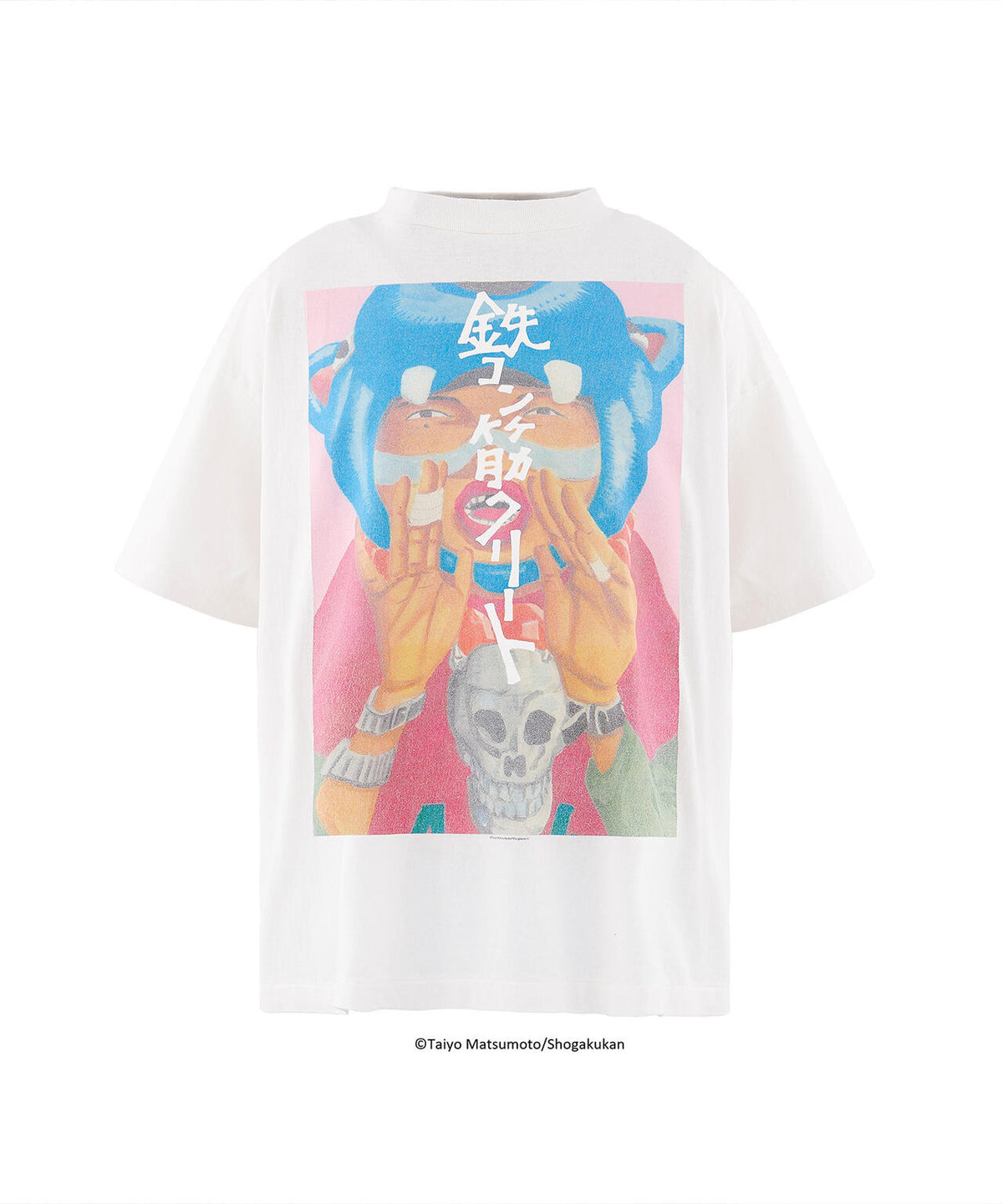 SAINT MICHAEL/セントマイケル/鉄コン筋クリート_SS T-SHIRT/SHIRO