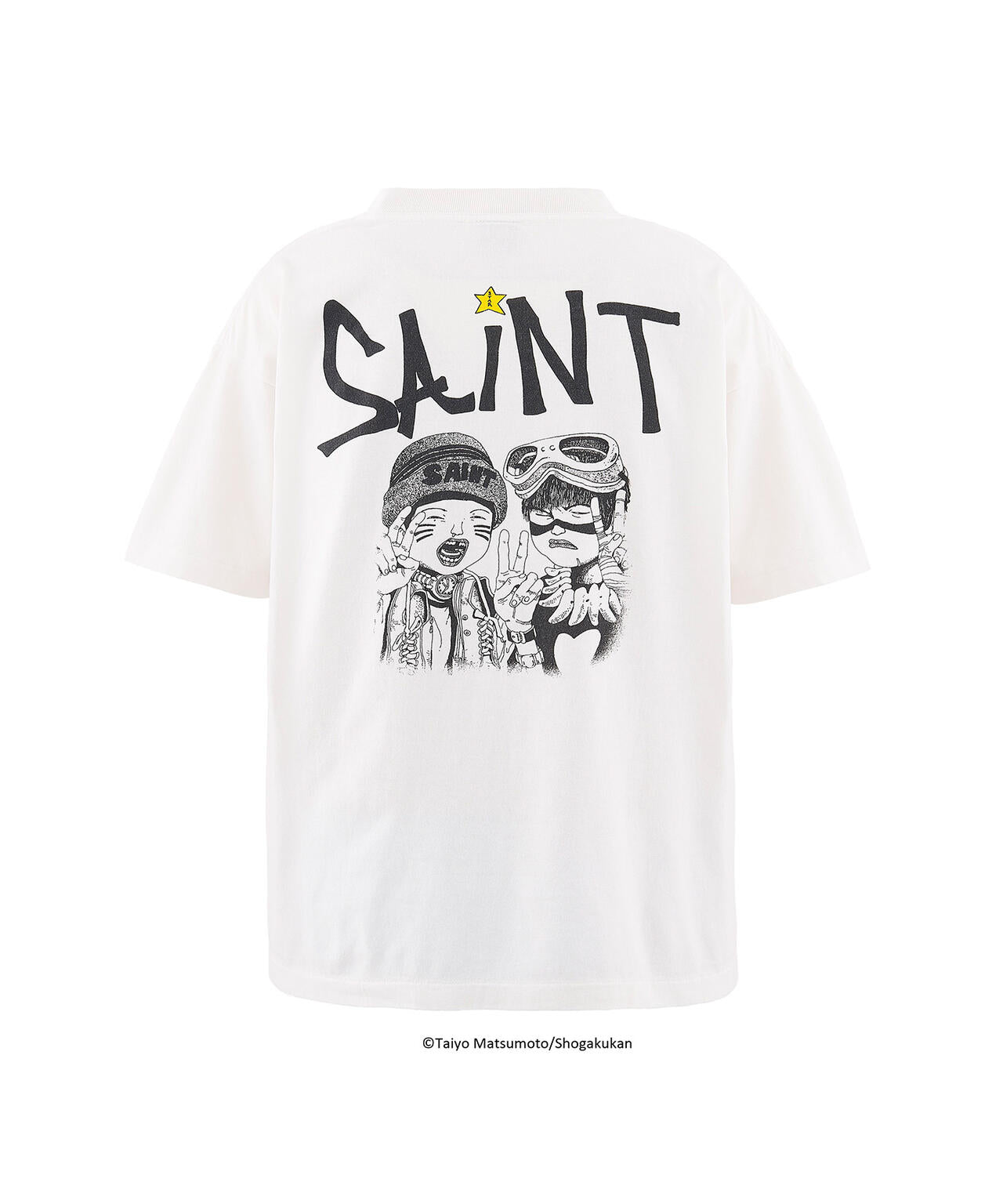 SAINT MICHAEL/セントマイケル/鉄コン筋クリート_SS T-SHIRT/SHIRO