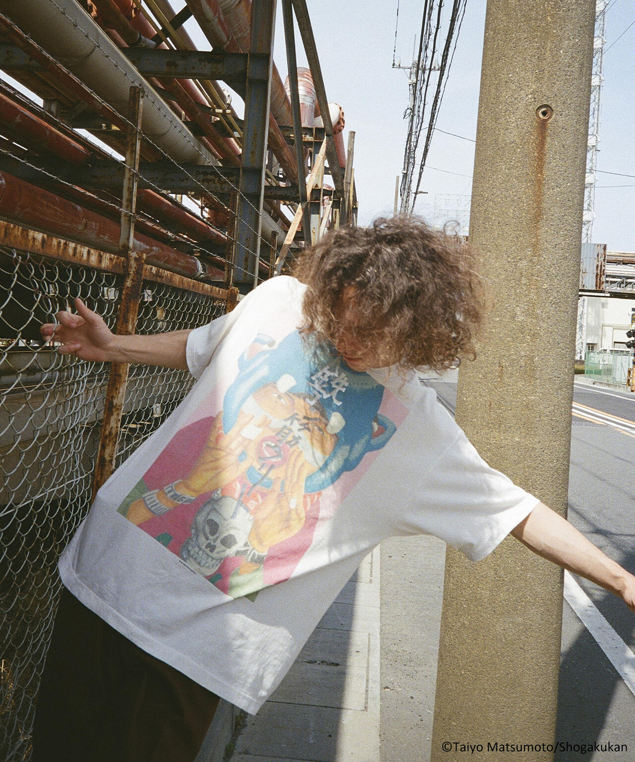 SAINT MICHAEL/セントマイケル/鉄コン筋クリート_SS T-SHIRT/SHIRO