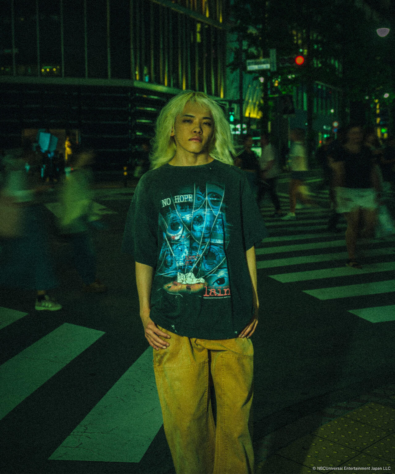 SAINT MICHAEL/セントマイケル/LAIN_SS T-SHIRT/NO HOPE/BLACK | ROYAL