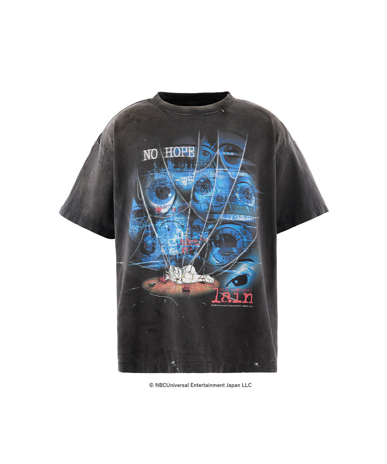 SAINT MICHAEL/セントマイケル/LAIN_SS T-SHIRT/NO HOPE/BLACK | ROYAL