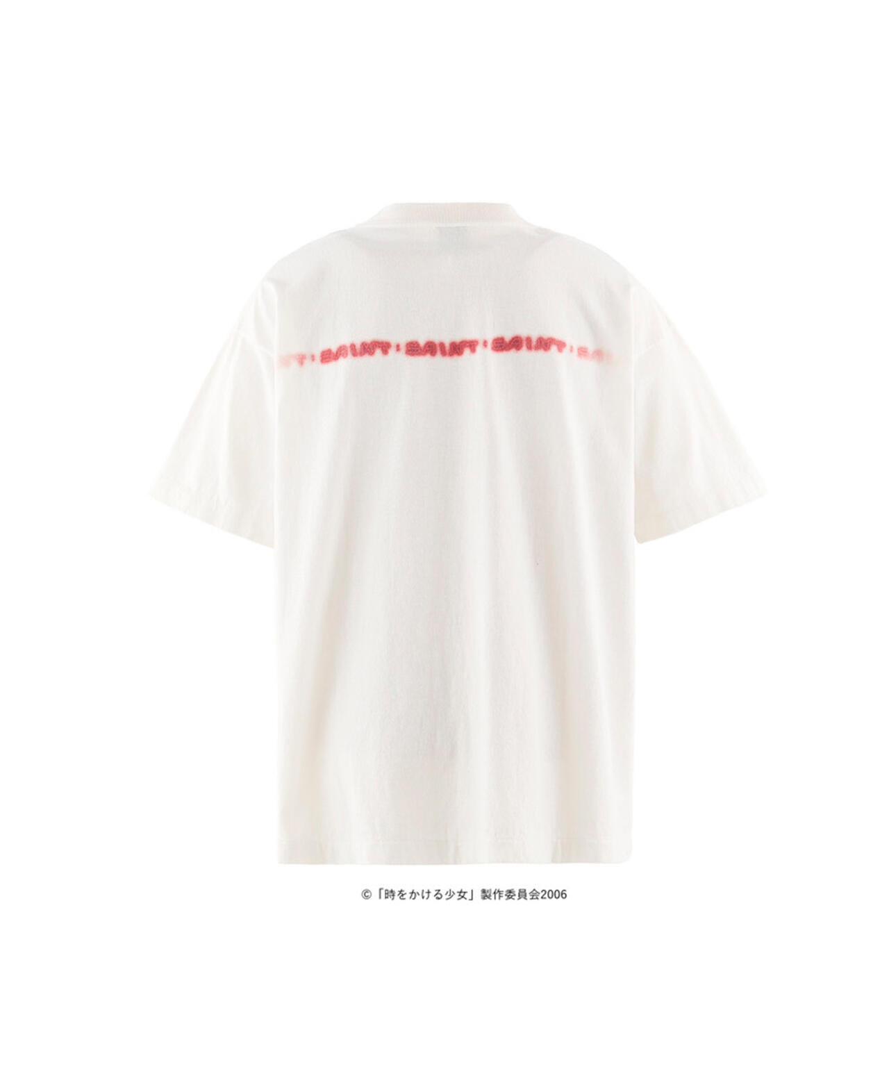 SAINT MICHAEL/セントマイケル/時をかける少女_SS T-SHIRT/SAINT/WHITE