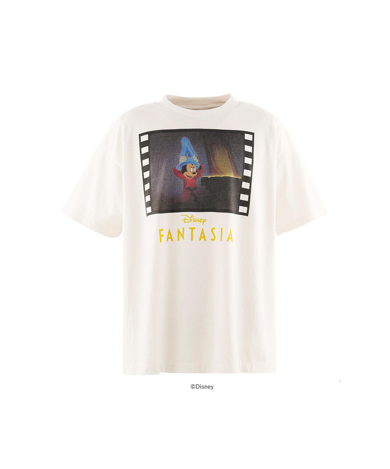 SAINT MICHAEL/セントマイケル/DSNY_SS T-SHIRT/FANTASIA/WHITE