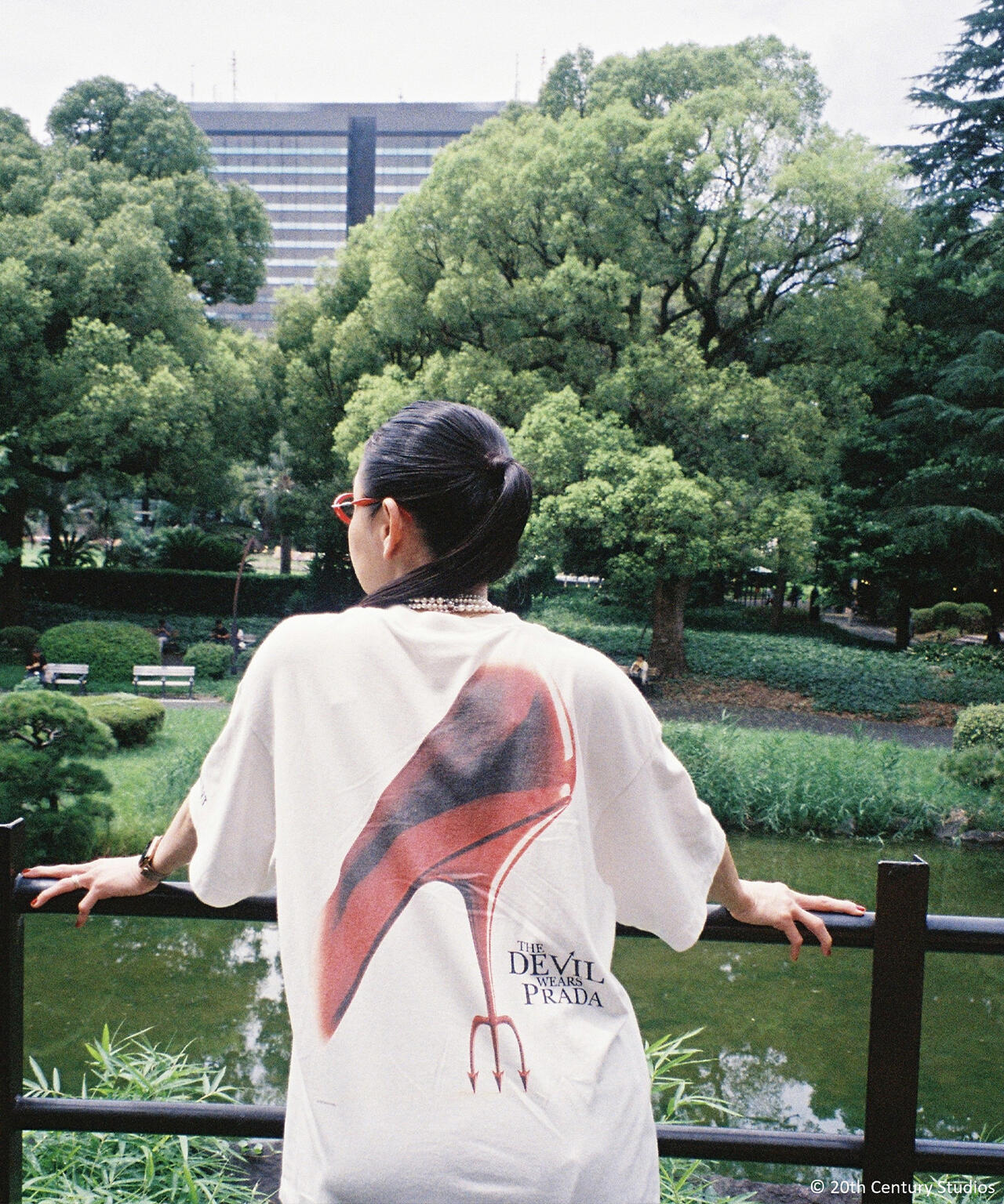 SAINT MICHAEL/セントマイケル/TDWP_SS TEE/RUNWAY/WHITE | ROYAL