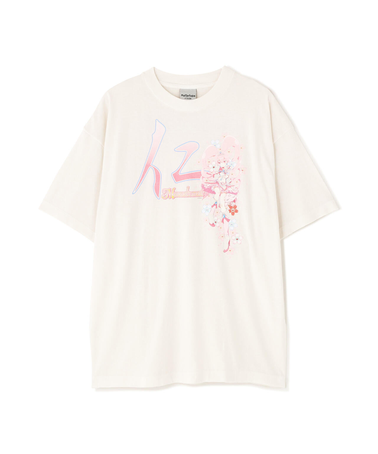 mononoke made最新作SS T-SHIRT/MONONOKE白XL新品 mononoke・made/モノノケ・メイド/SS T-SHIRT/仁/WHITE | ROYAL FLASH