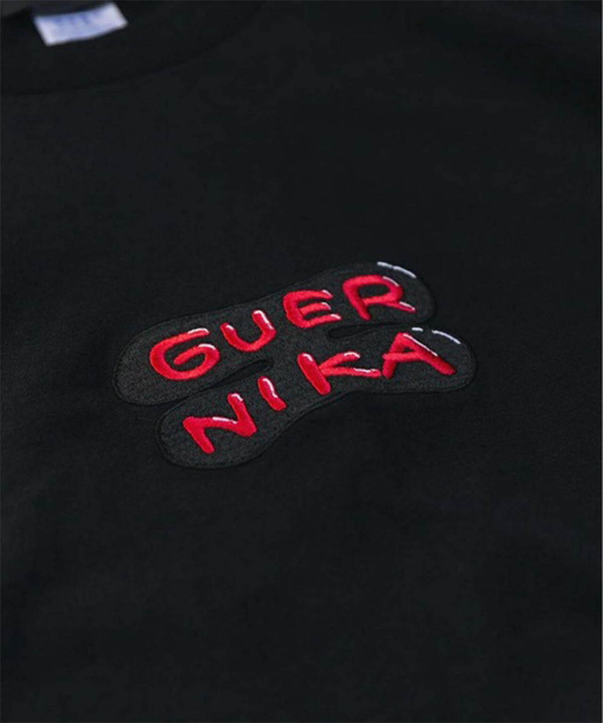 guernika/ゲルニカ/guernika Bar embroidery T-shirt