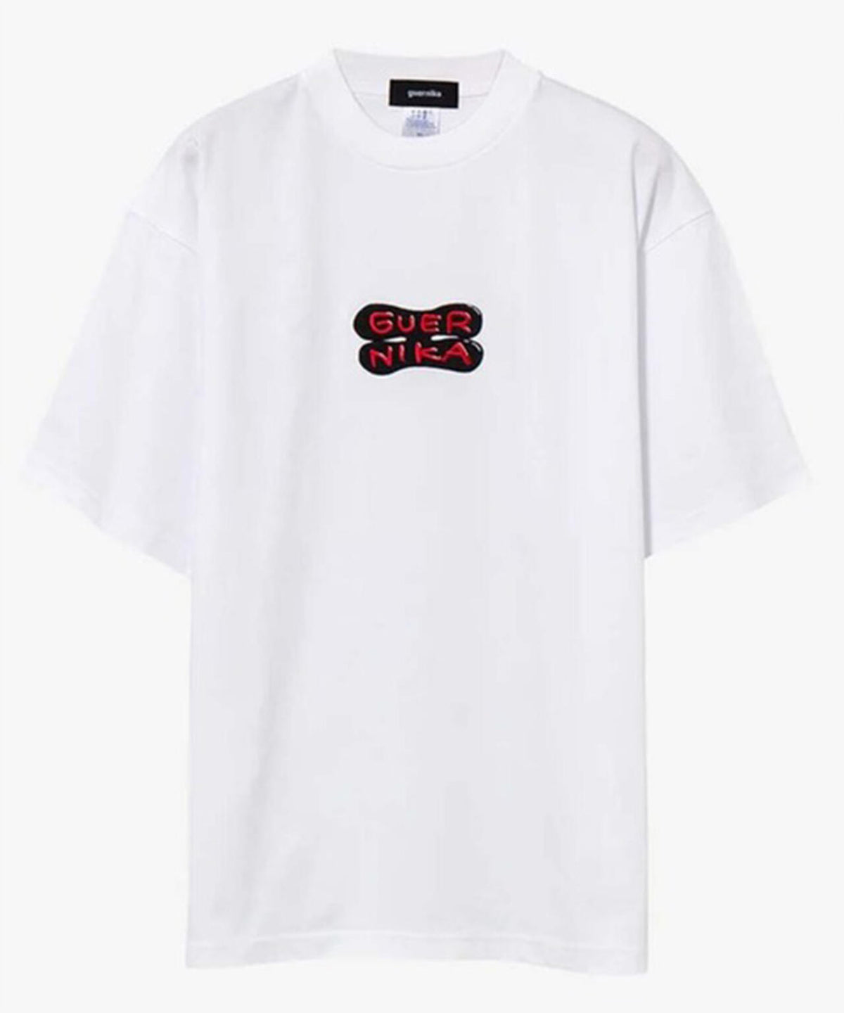 guernika/ゲルニカ/guernika Bar embroidery T-shirt