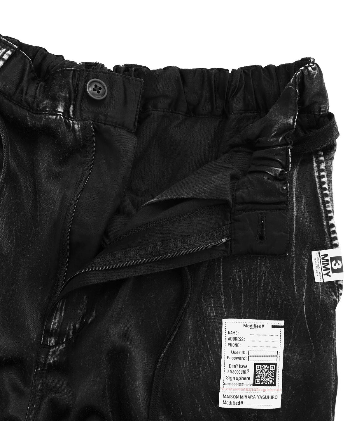 Maison MIHARAYASUHIRO/メゾン ミハラヤスヒロ/STAIN CARGO PANTS