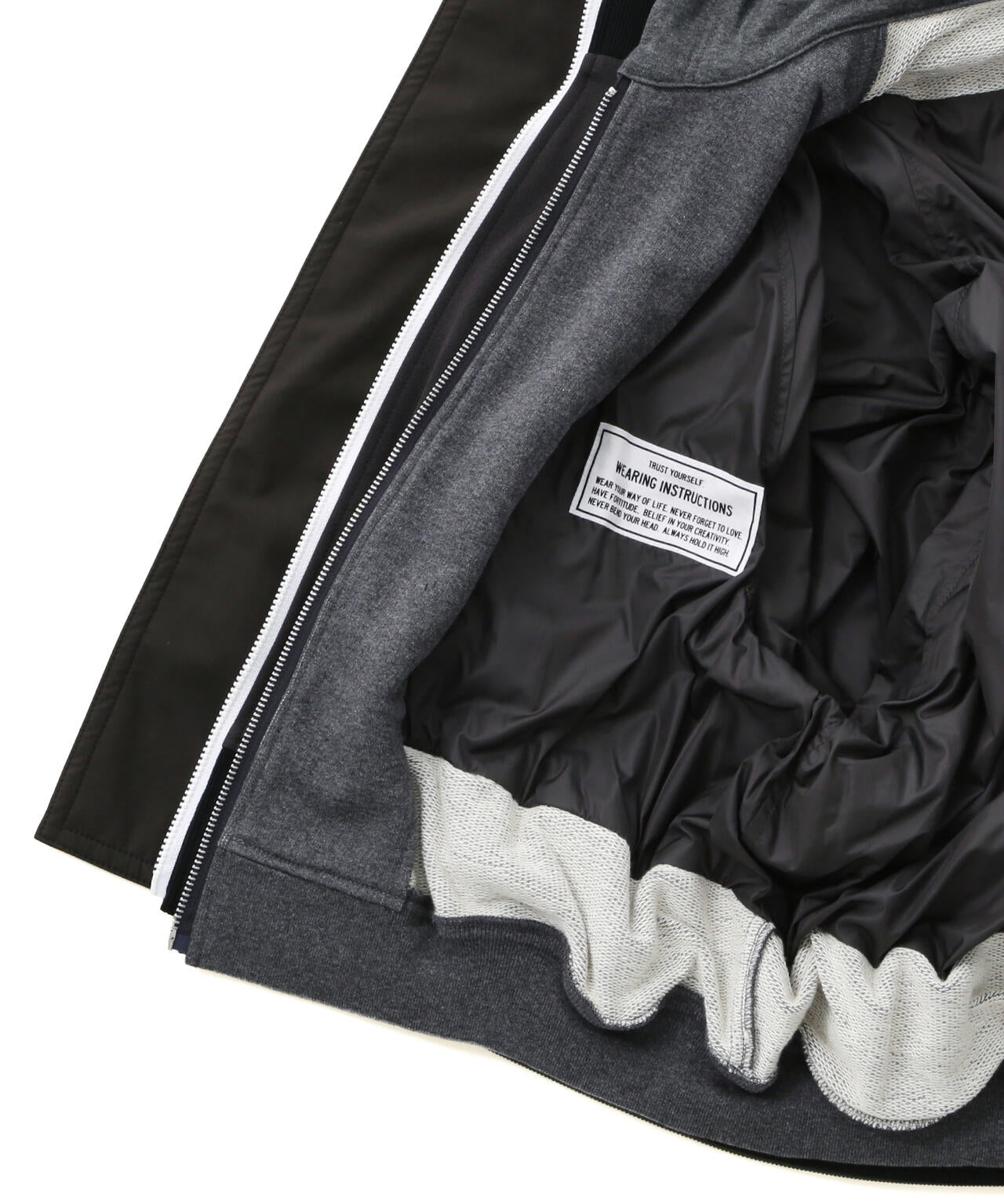 Maison MIHARAYASUHIRO/メゾン ミハラヤスヒロ/THREE LAYARED BOMBER JACKET
