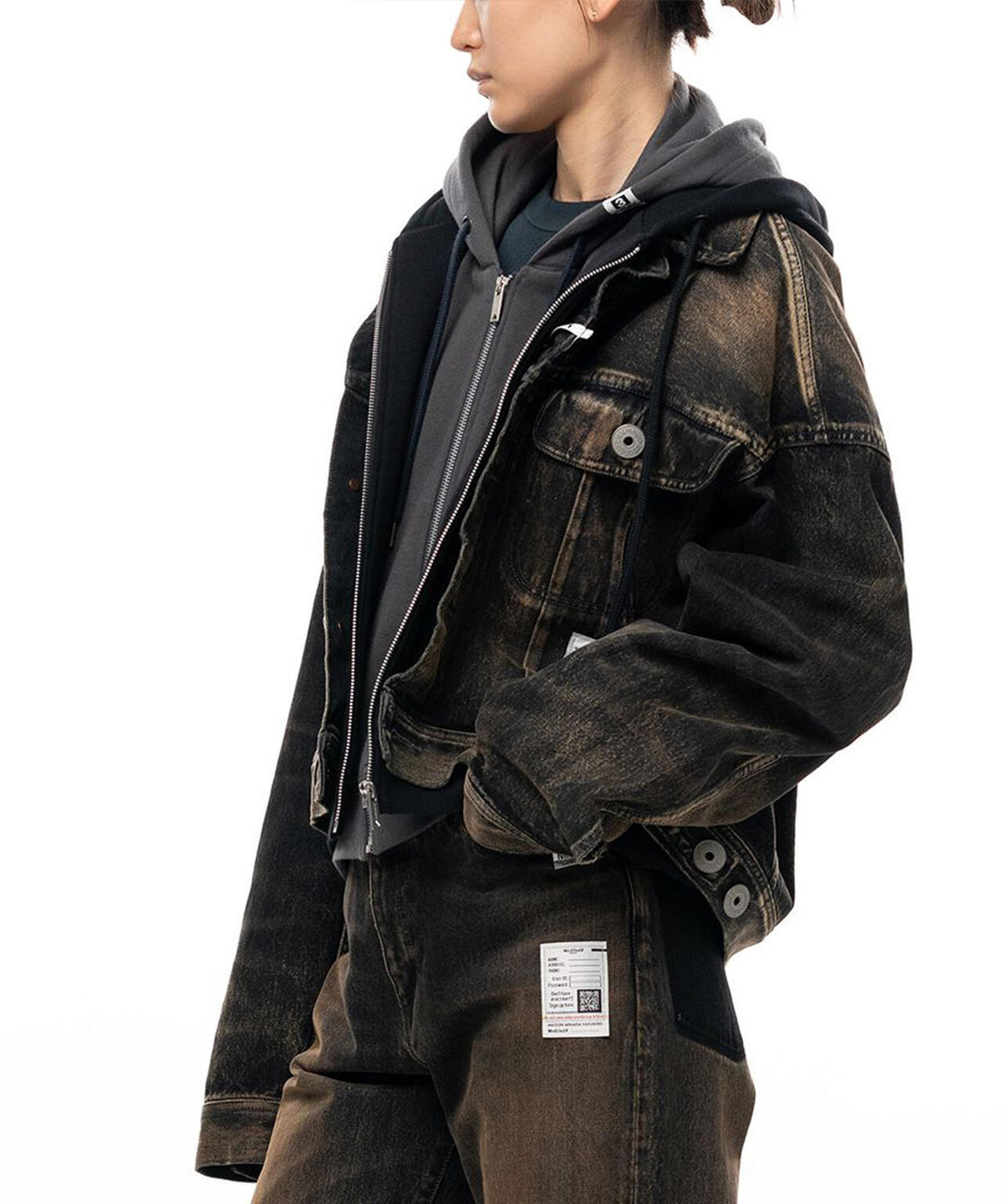 Maison MIHARAYASUHIRO/メゾン ミハラヤスヒロ/TRIPLE LAYERED DENIM JACKET