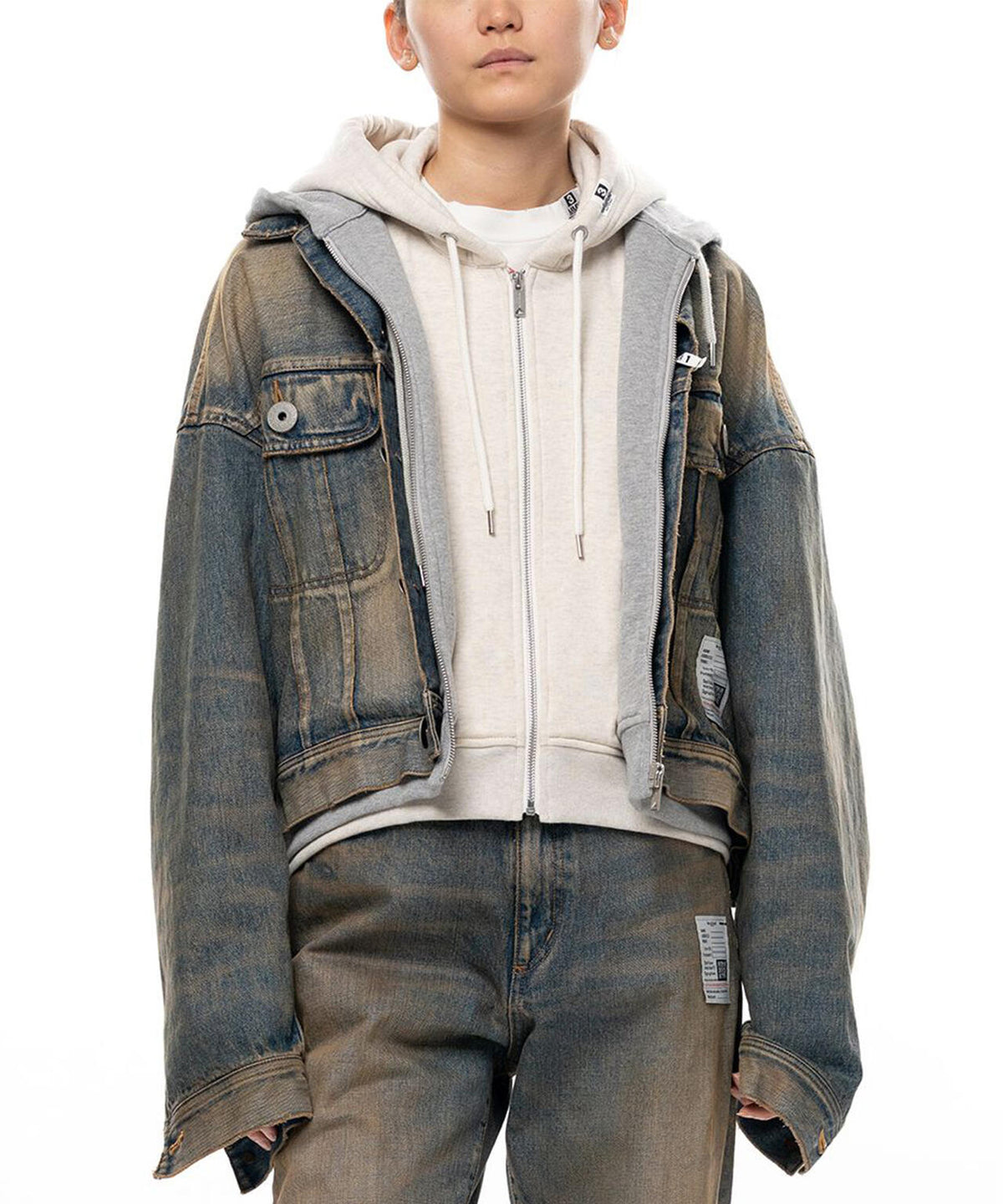 Maison MIHARAYASUHIRO/メゾン ミハラヤスヒロ/TRIPLE LAYERED DENIM JACKET