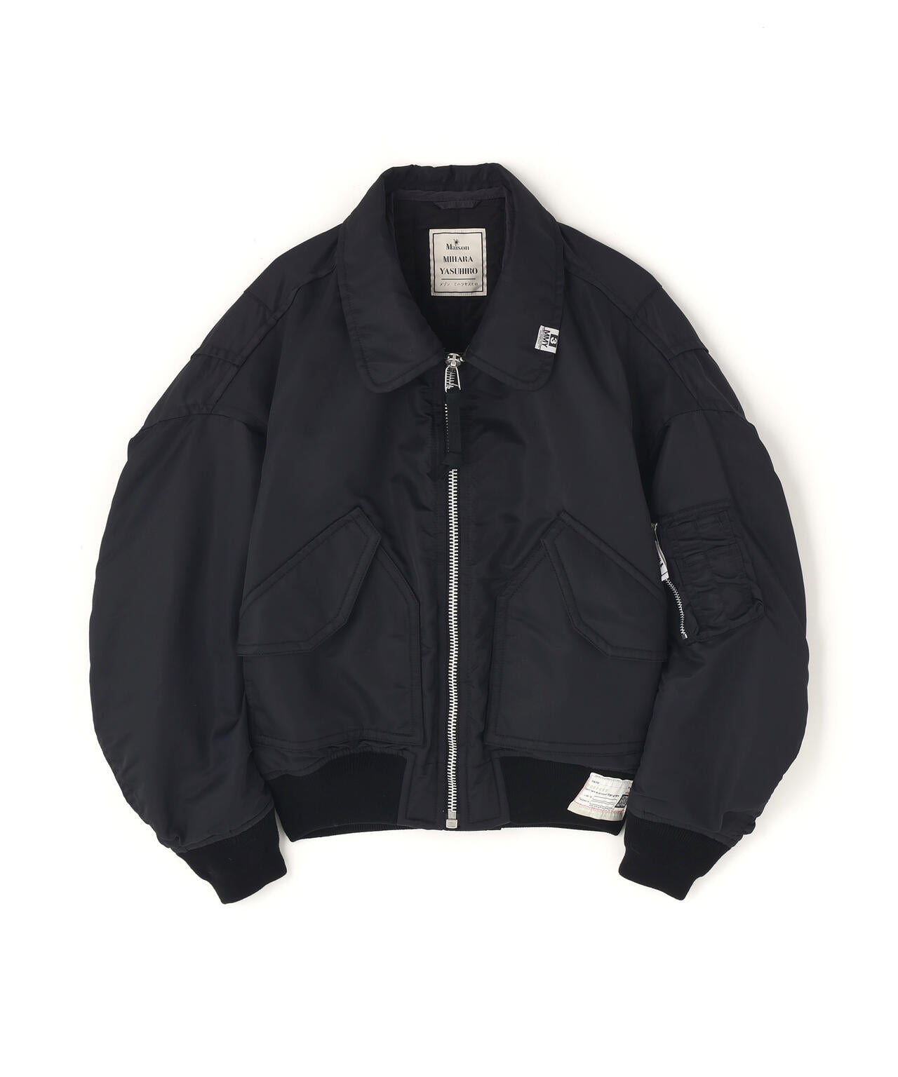 Maison MIHARAYASUHIRO/メゾン ミハラヤスヒロ/LAYERED BOMBER JACKET