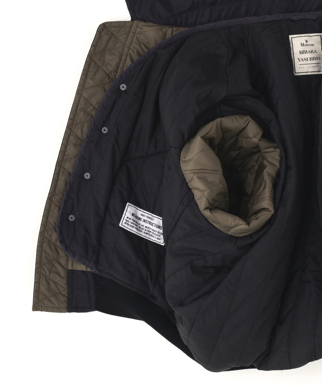 Maison MIHARAYASUHIRO/メゾン ミハラヤスヒロ/LAYERED BOMBER JACKET