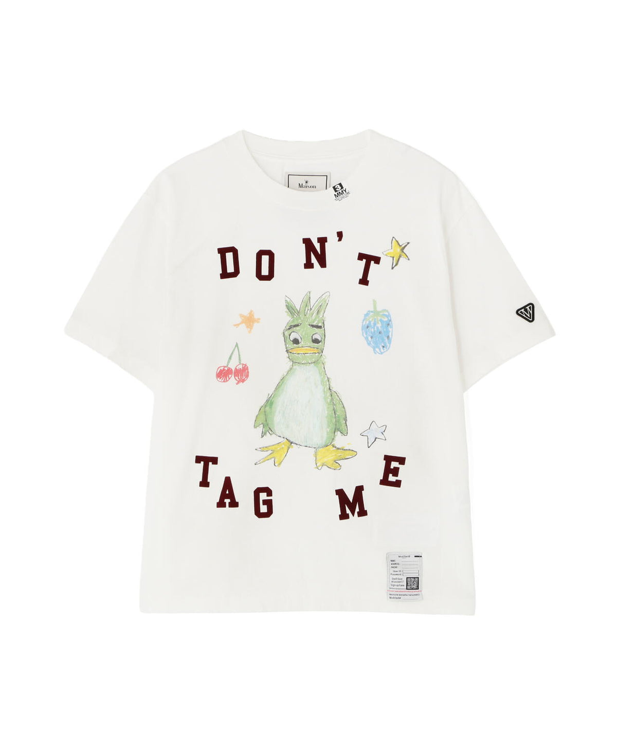 Maison MIHARAYASUHIRO/メゾン ミハラヤスヒロ/KIDS DOODLE TEE -LEON-