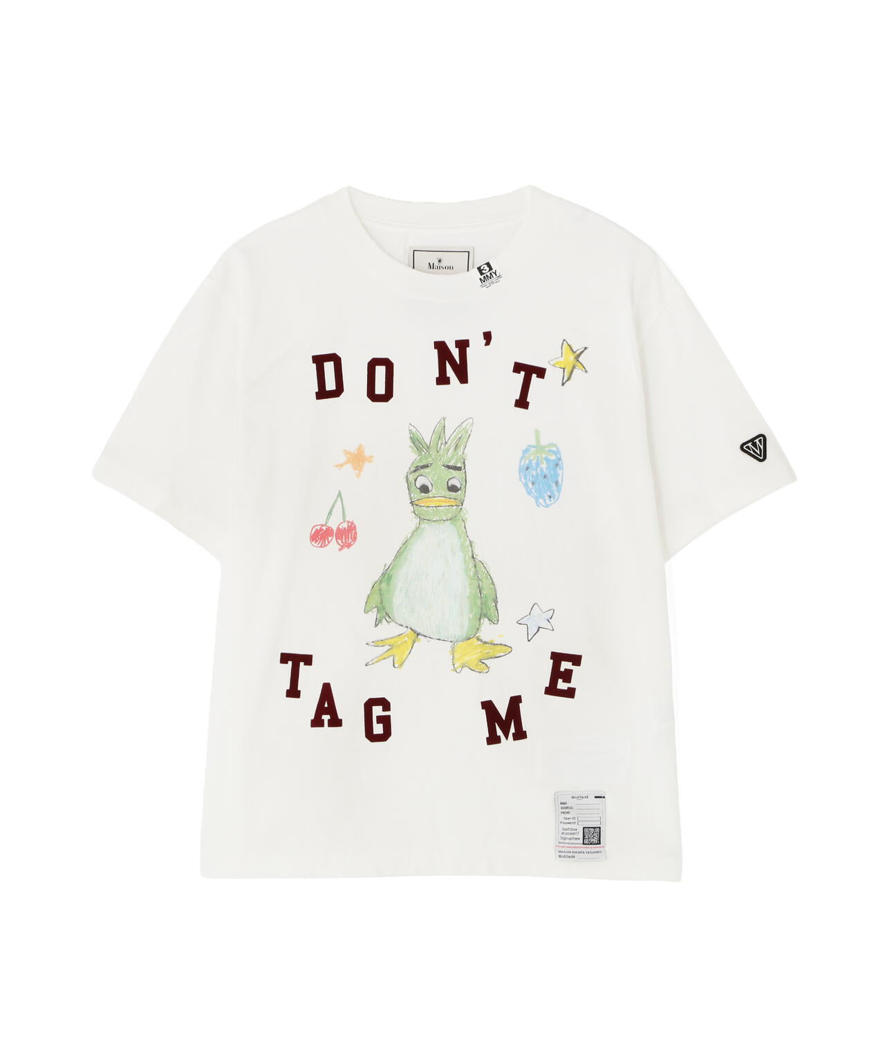 Maison MIHARAYASUHIRO/メゾン ミハラヤスヒロ/KIDS DOODLE TEE -LEON-