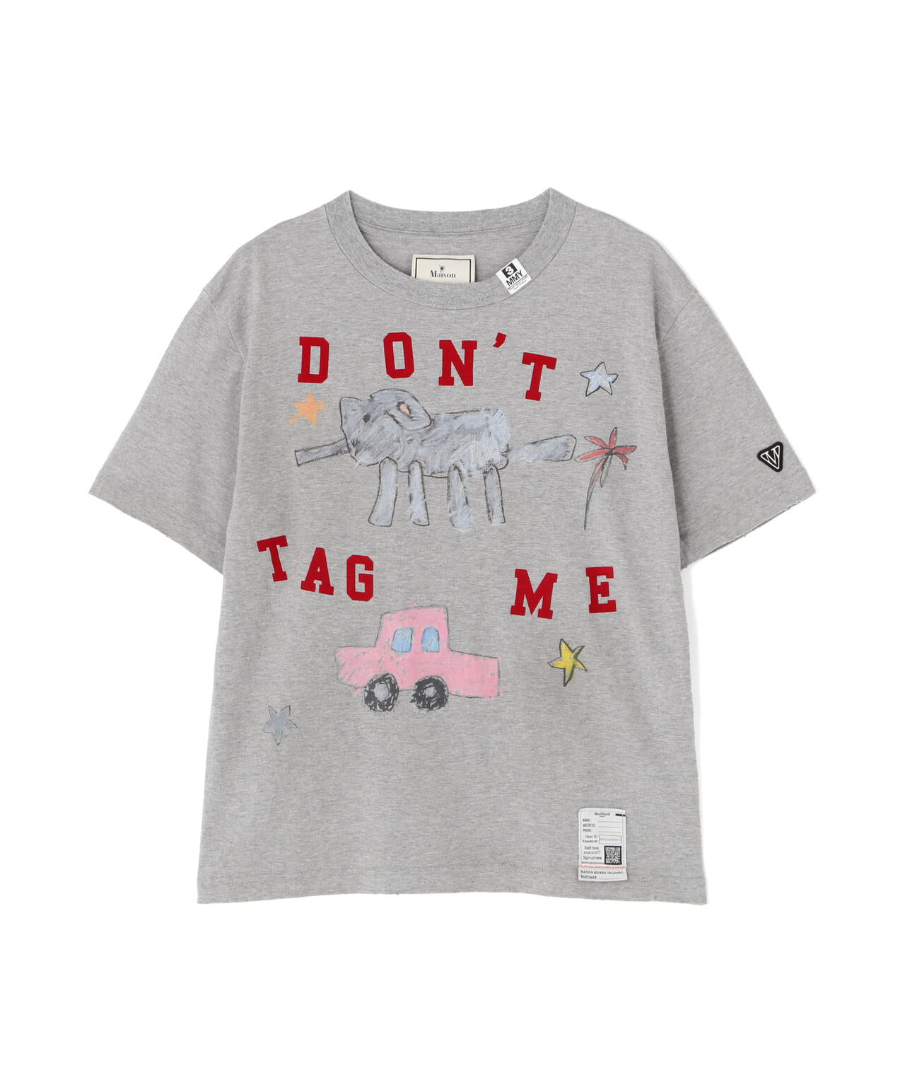 Maison MIHARAYASUHIRO/メゾン ミハラヤスヒロ/KIDS DOODLE TEE -ELEPHANT-