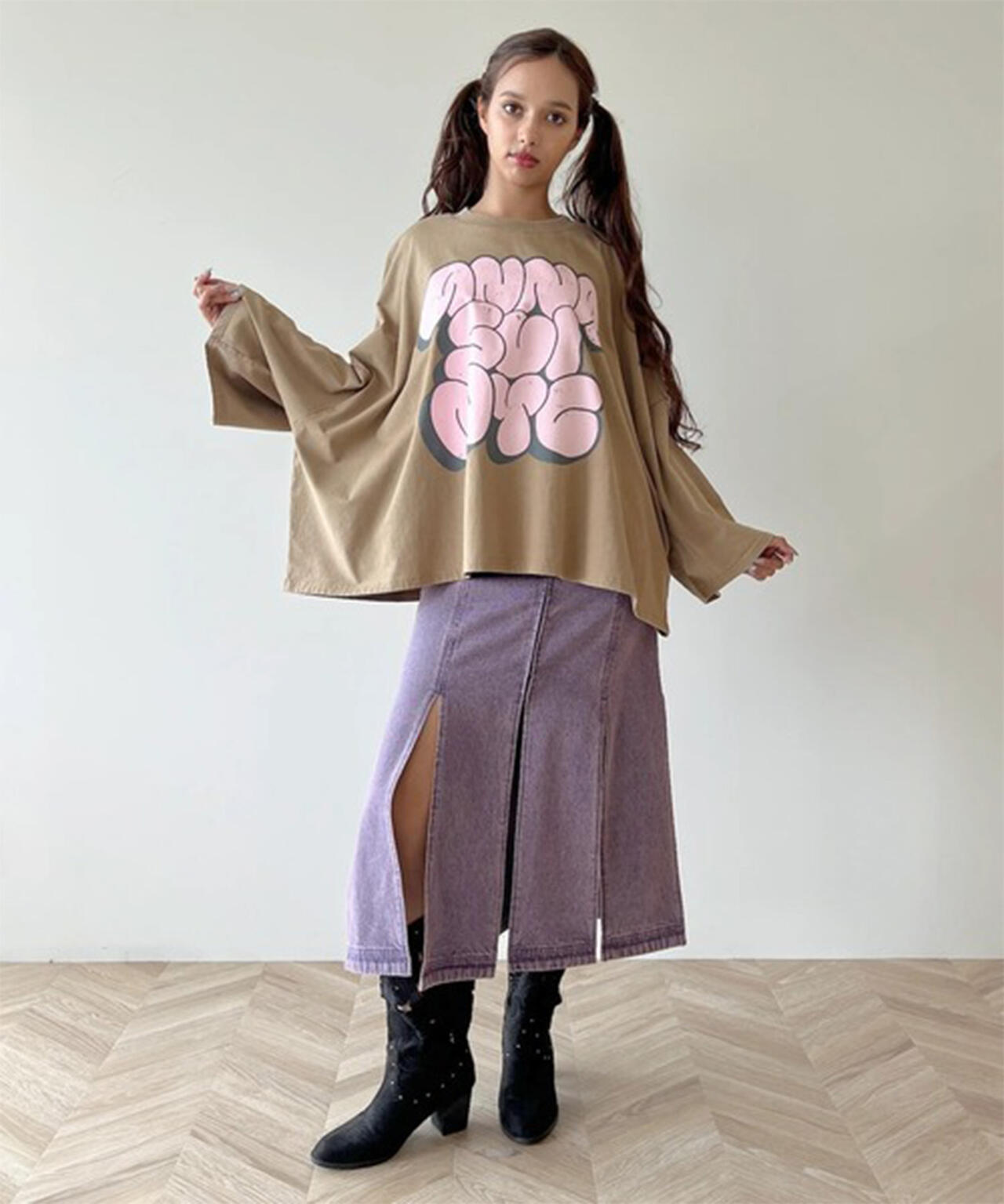 anna sui nyc/アナ スイ エヌワイシー/GRAFFITI BIG Tシャツ