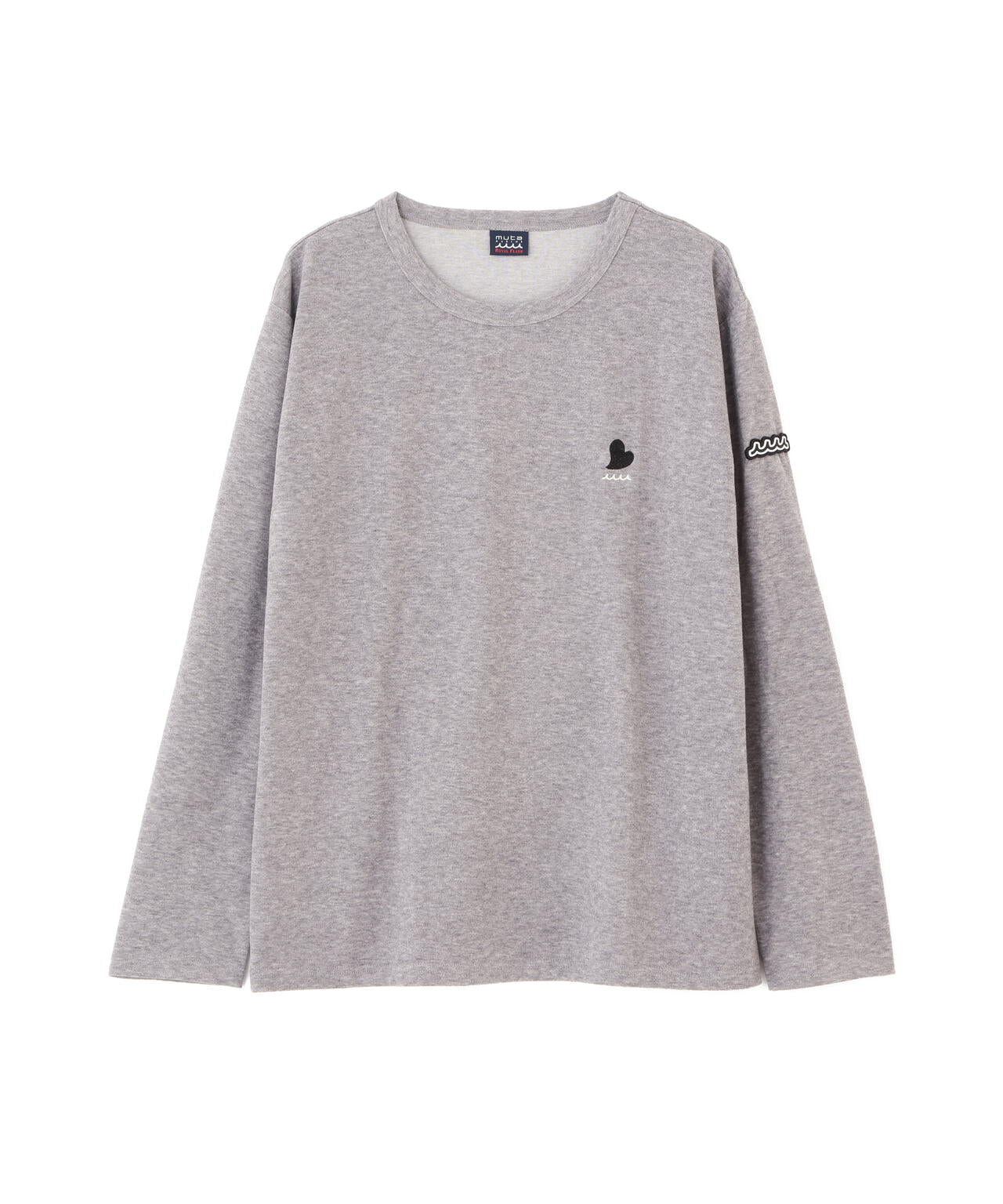 muta MARINE/ムータ マリン/One Point Heart Knit Sewn