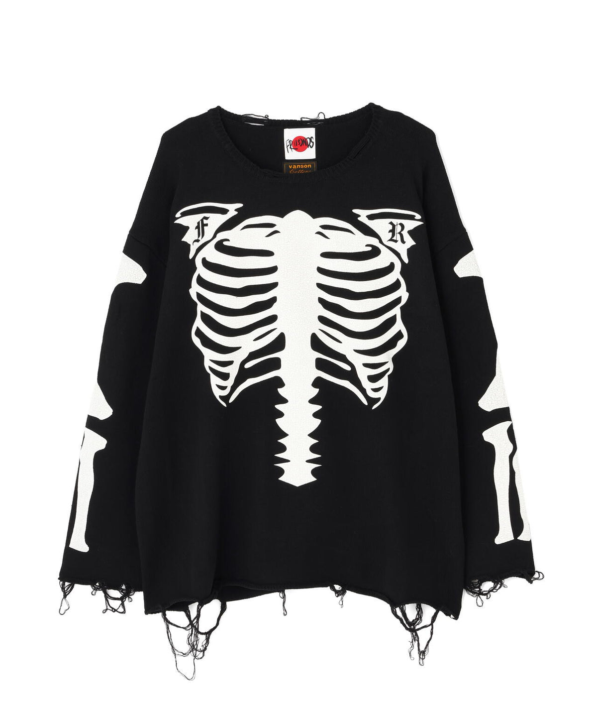 FR(13)NDS×Vanson Leathers/フレンズ×バンソンレザーズ/BONE KNIT