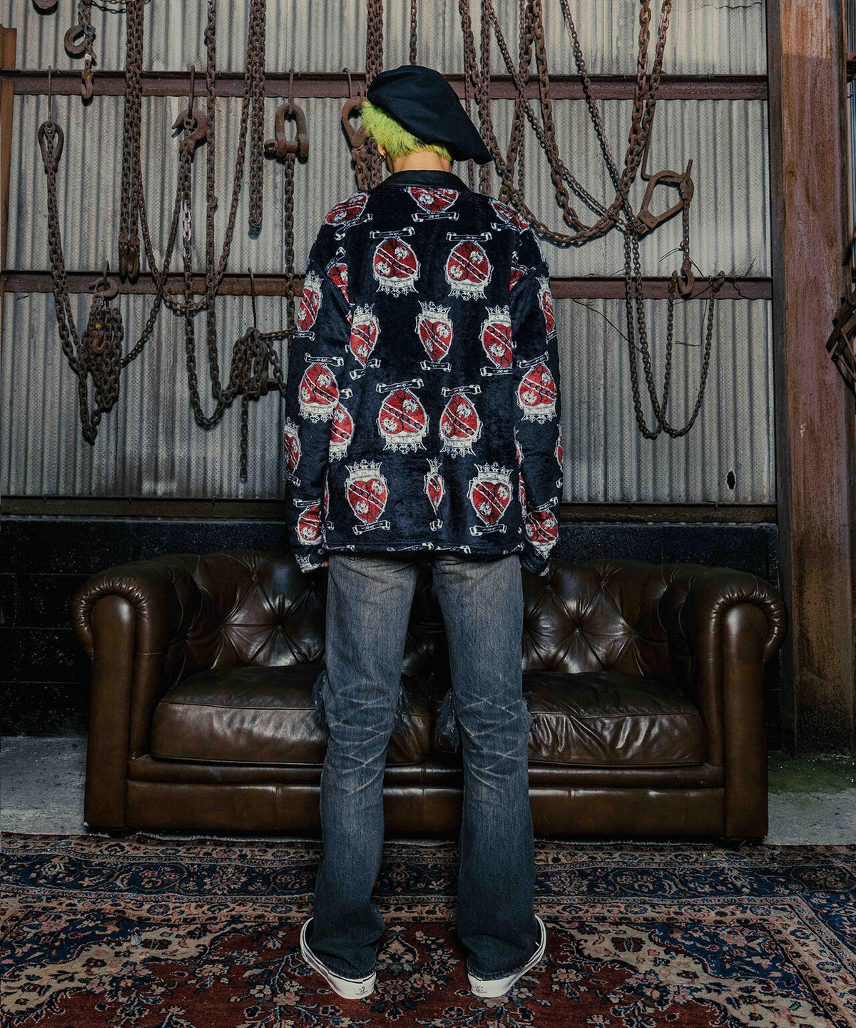 TALKING ABOUT THE ABSTRACTION/トーキングアバウトジアブストラクション/別注 EX CARDIGAN