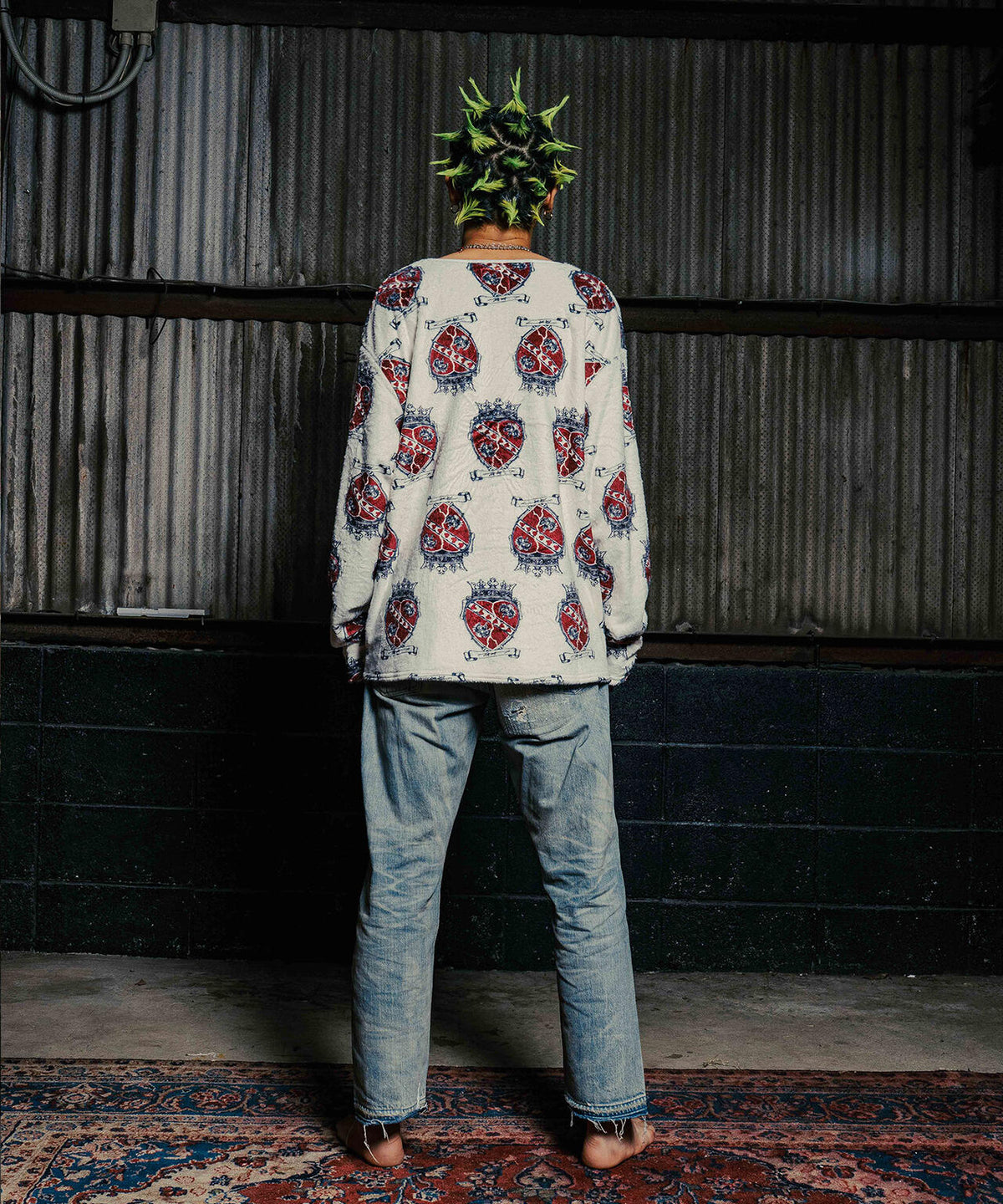 TALKING ABOUT THE ABSTRACTION/トーキングアバウトジアブストラクション/別注 EX CARDIGAN