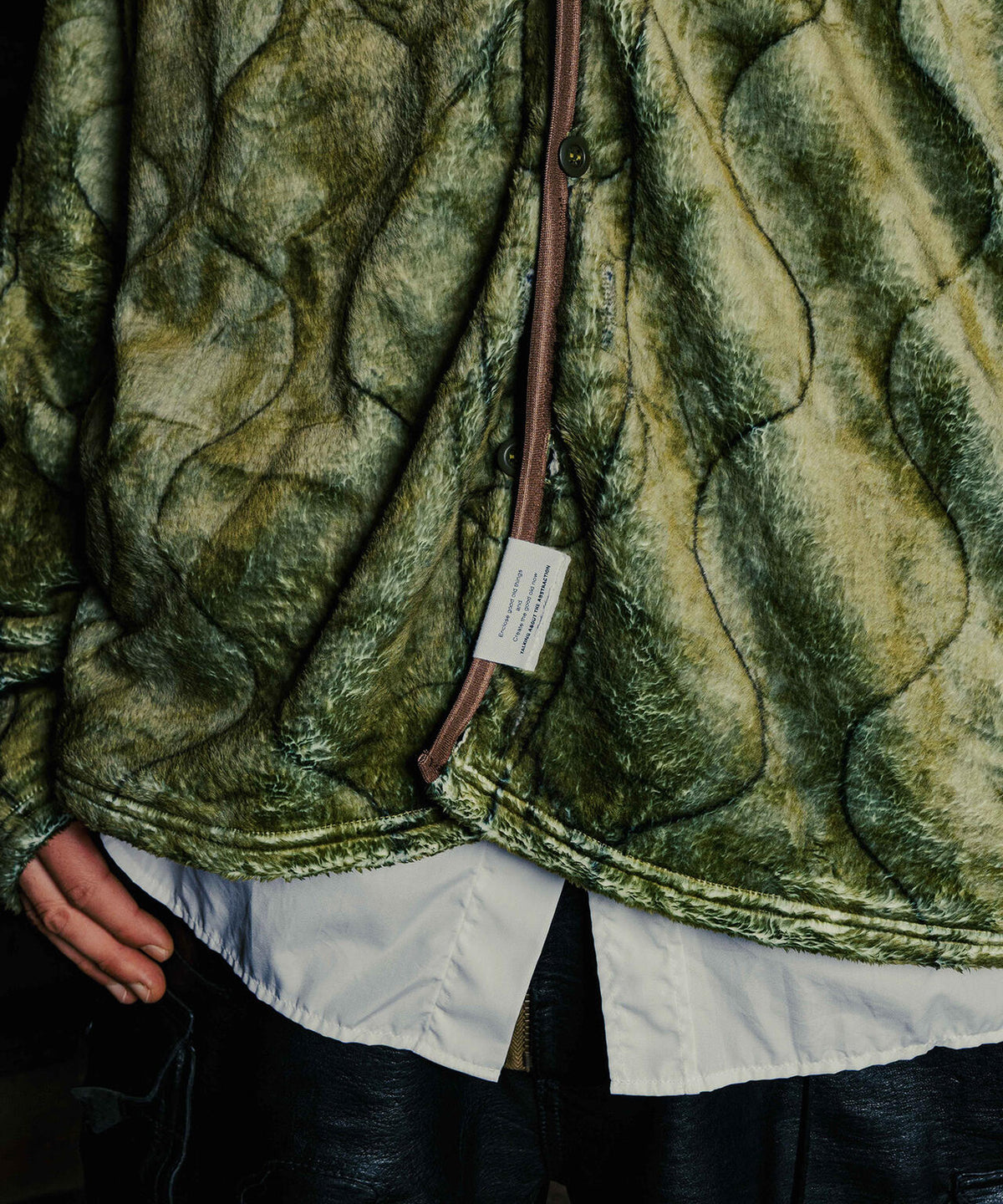 TALKING ABOUT THE ABSTRACTION/トーキングアバウトジアブストラクション/別注 EX CARDIGAN