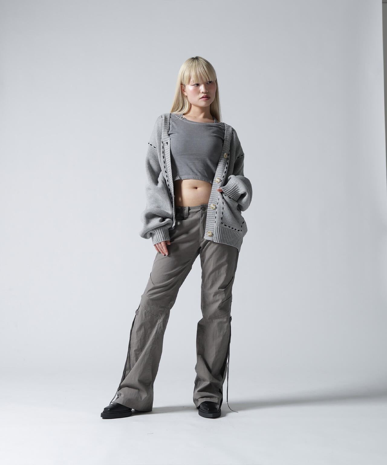 FR(13)NDS/フレンズ/STITCH KNIT CARDIGAN