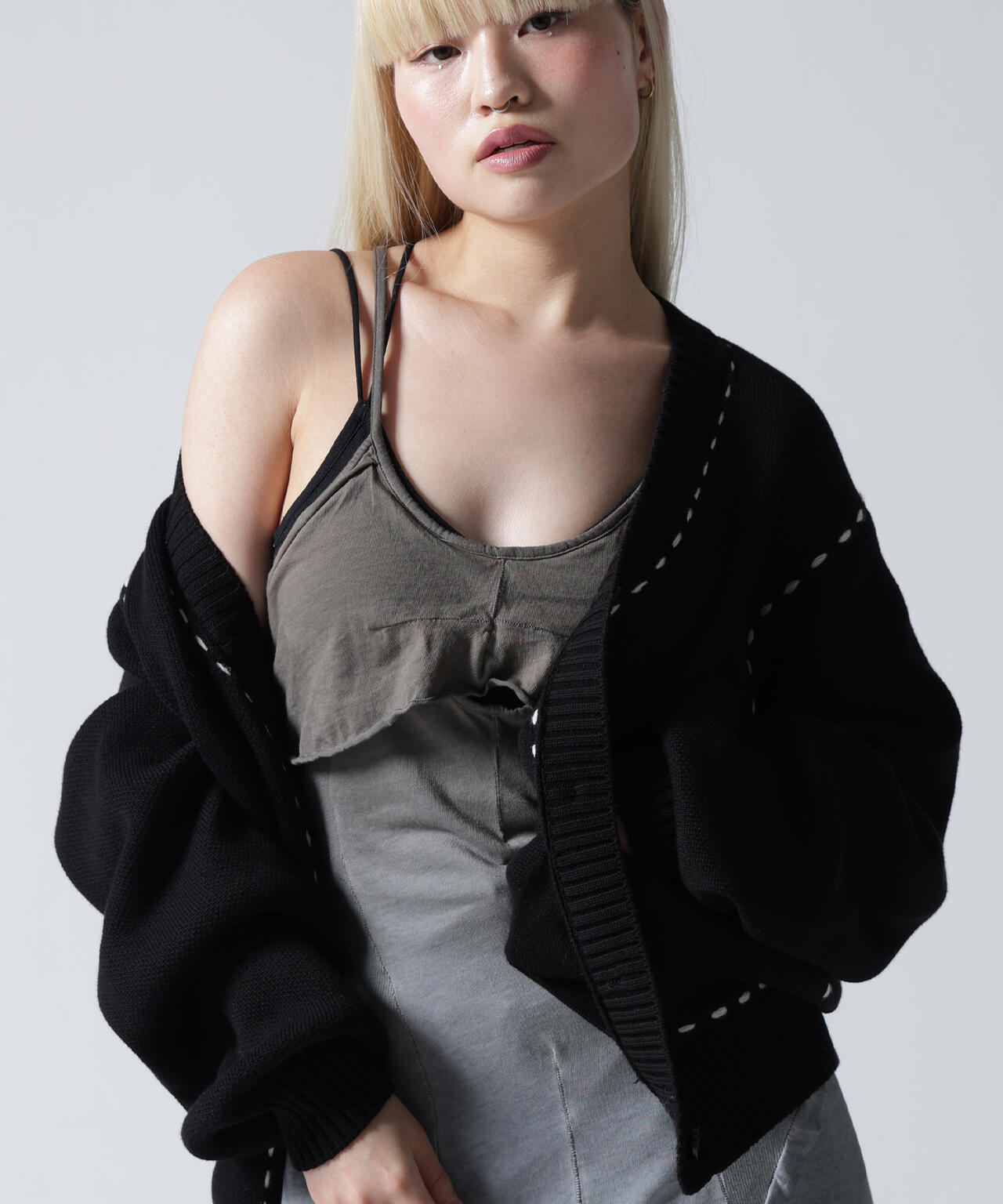 FR(13)NDS/フレンズ/STITCH KNIT CARDIGAN